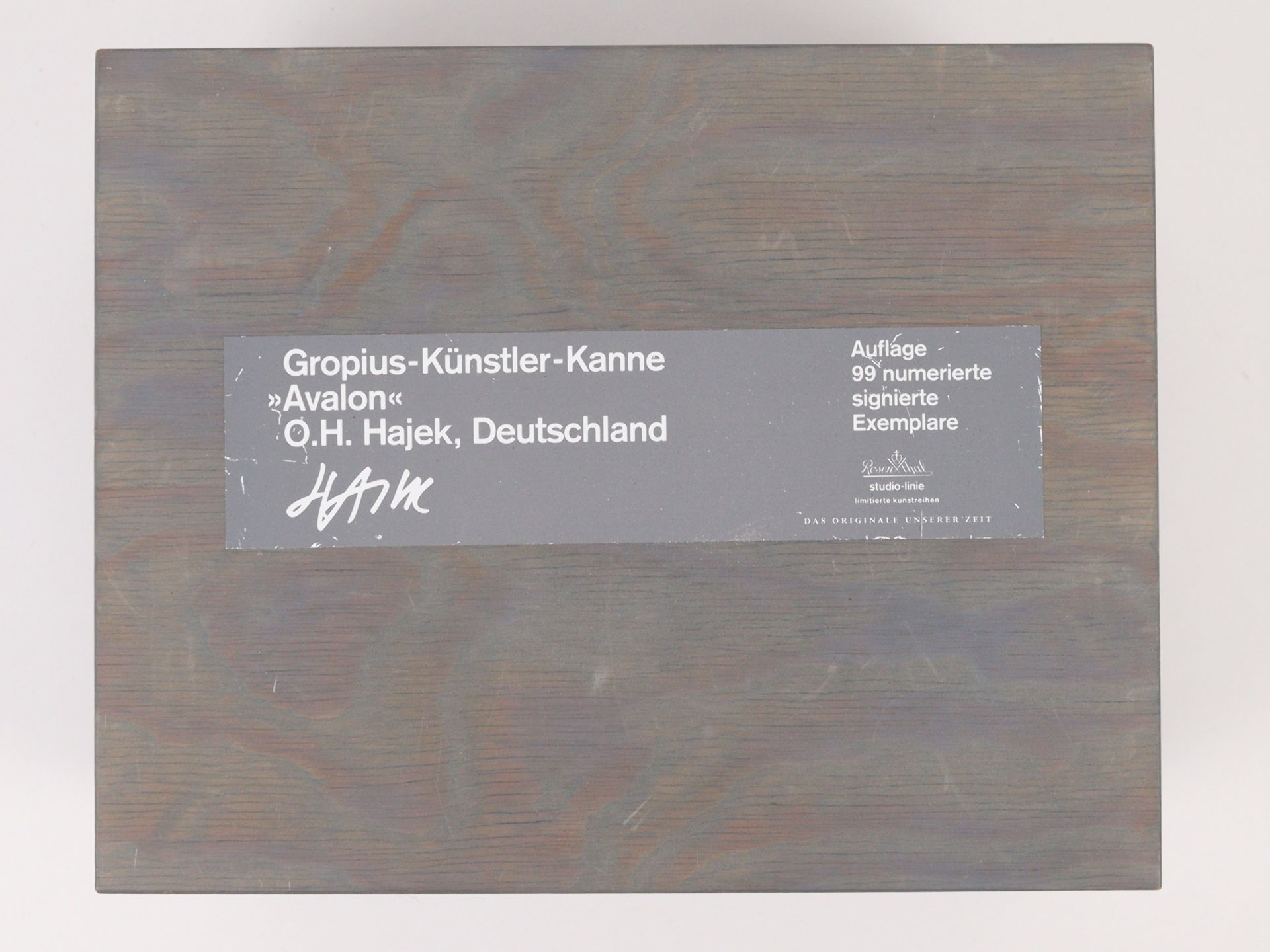 Rosenthal studio-linie - Gropius-Künstler-Kanne O. H. Hajek, Deutschland - Image 9 of 10