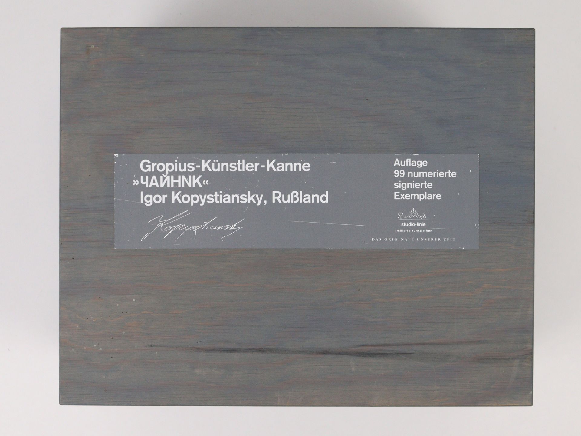 Rosenthal studio-linie - Gropius-Künstler-Kanne Igor Kopystiansky Rußland - Bild 12 aus 12