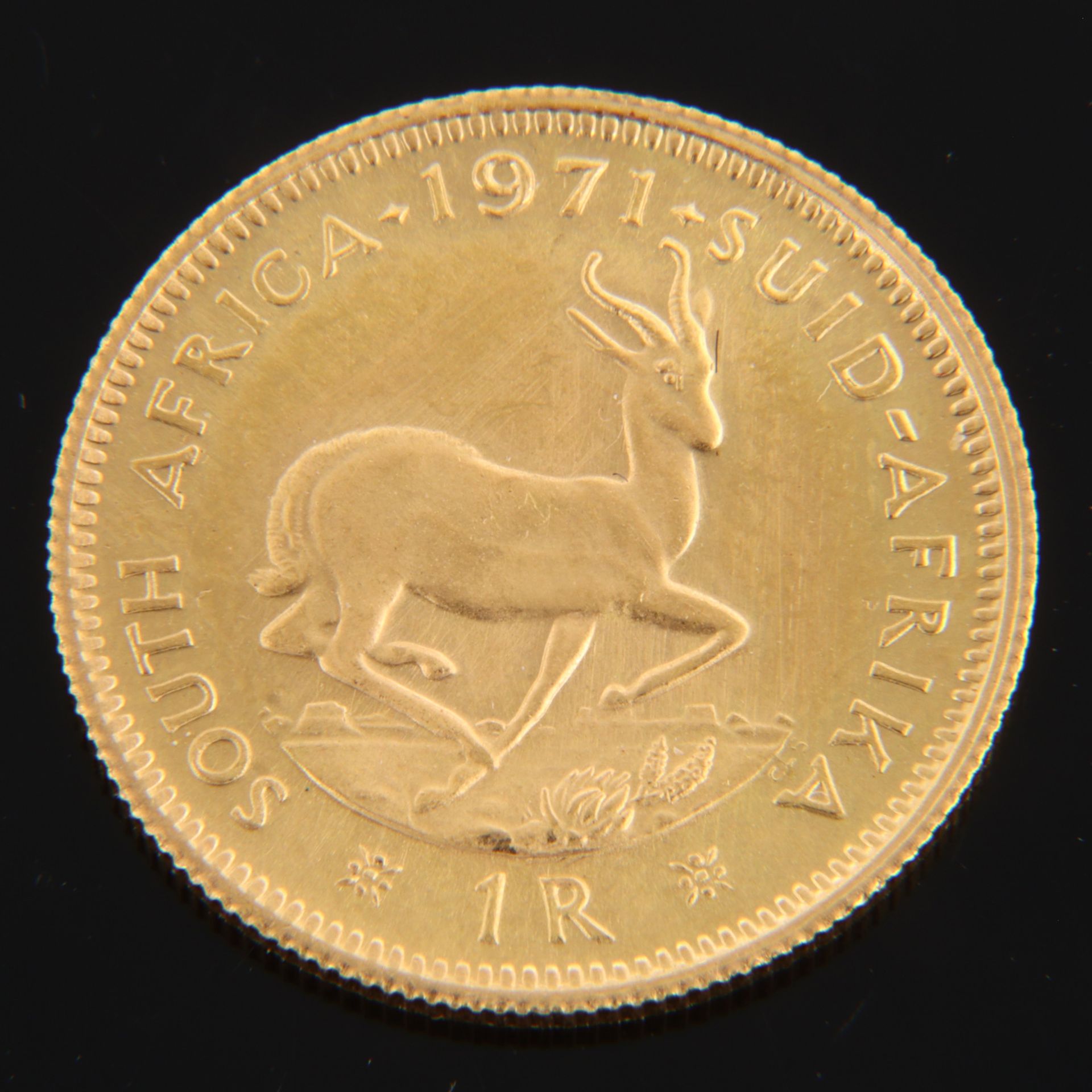 Goldmünze - 1 Rand - Image 2 of 2