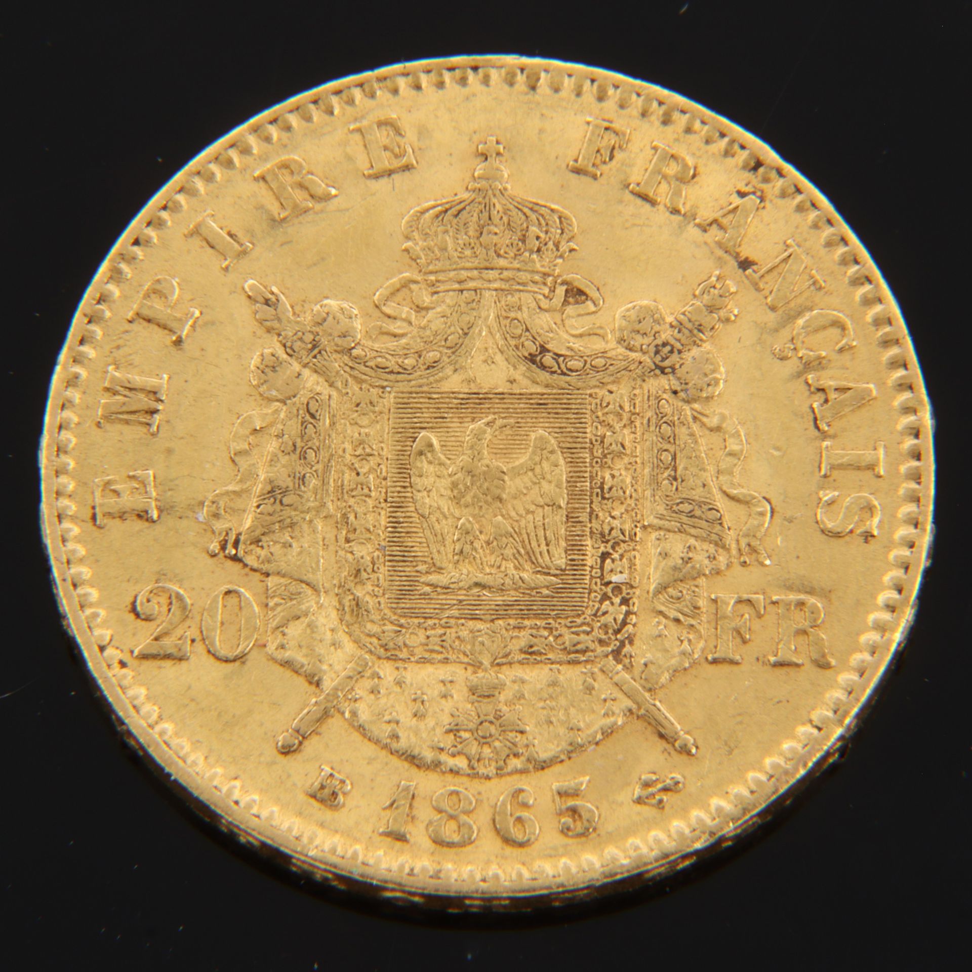 Goldmünze - 20 Francs - Image 2 of 2