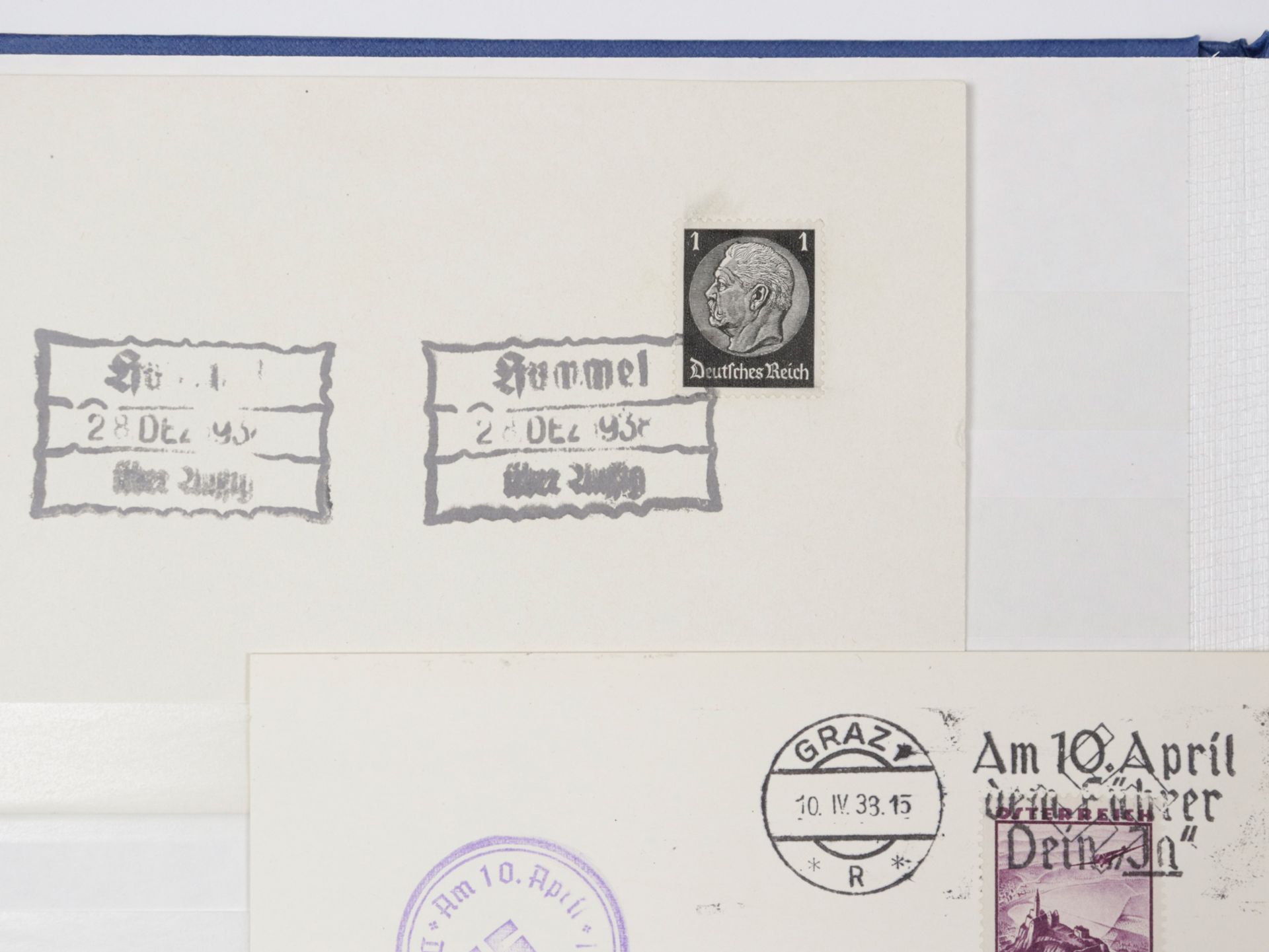 Briefmarkenalbum - 3.Reich - Bild 3 aus 4