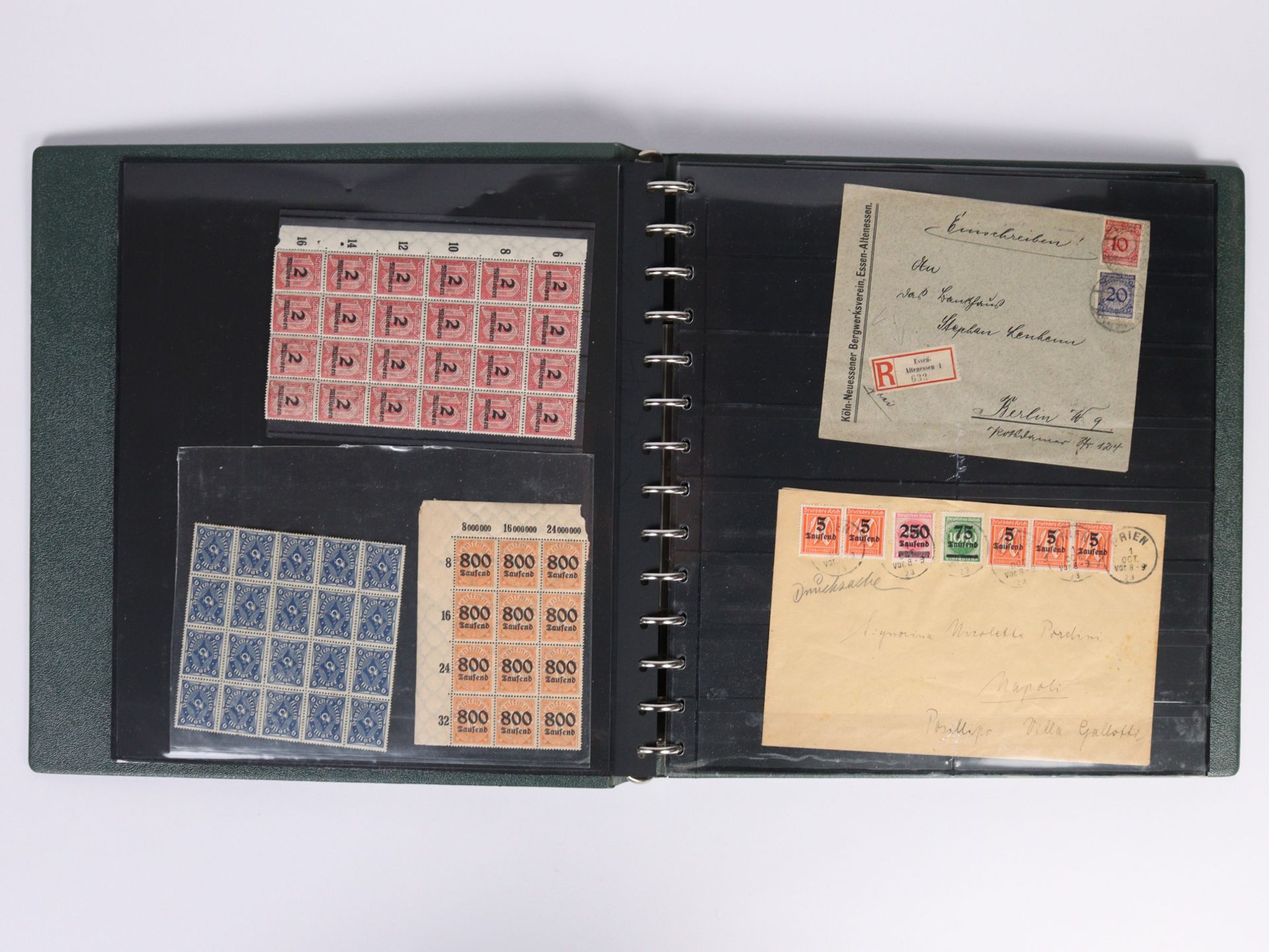 Briefmarkenalbum - Deutsches Reich