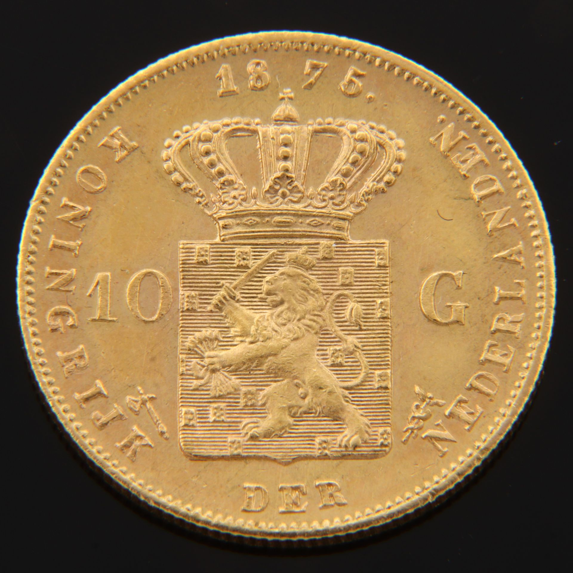 Goldmünze - 10 Gulden - Bild 2 aus 2
