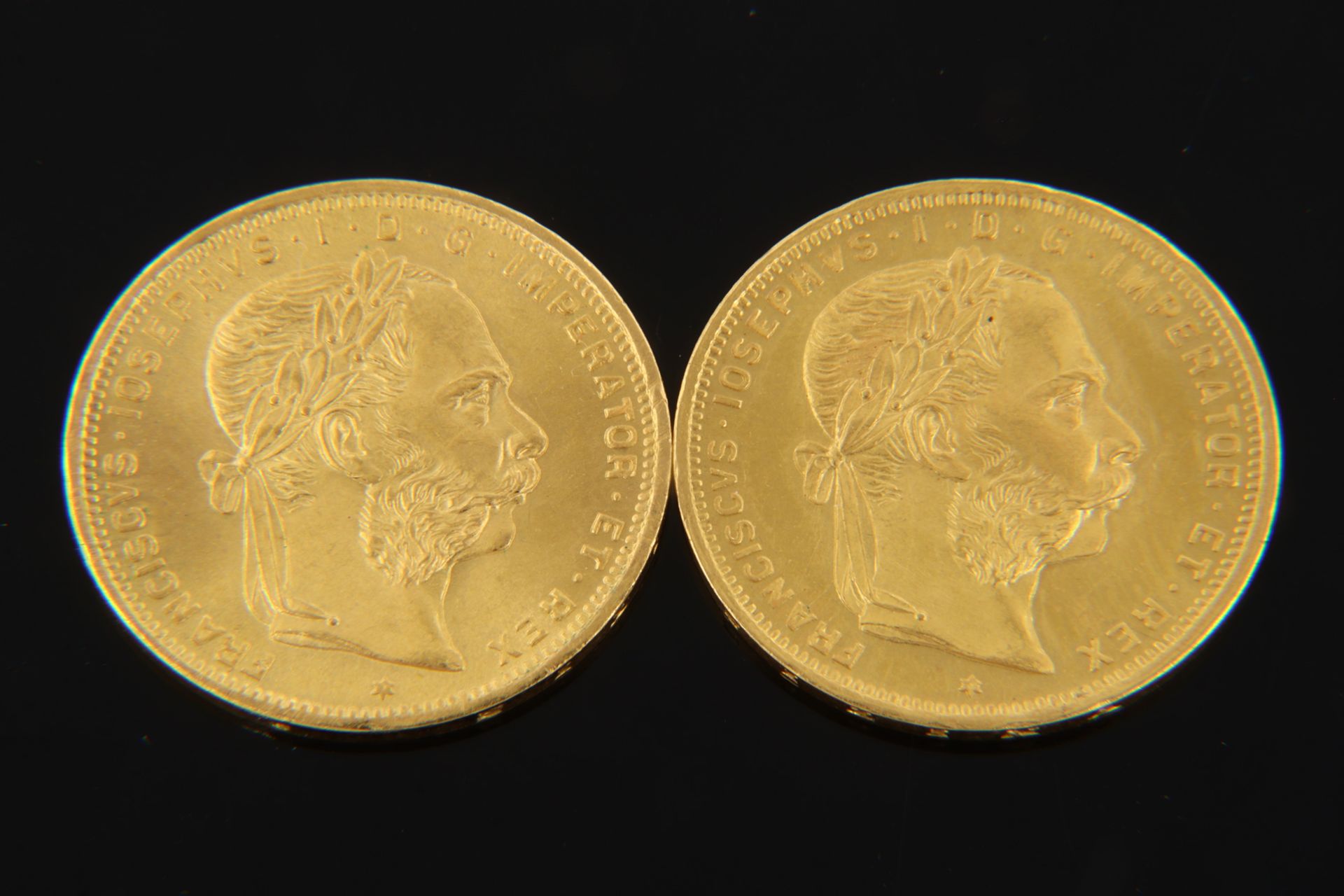 Goldmünzen - 8 Florin 20 Franken