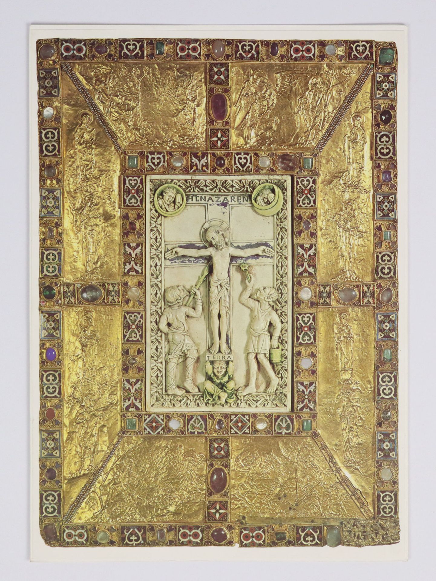 Das Goldene Evangelienbuch von Echternach, mit Unterlagen u. Rechnung - Image 17 of 22