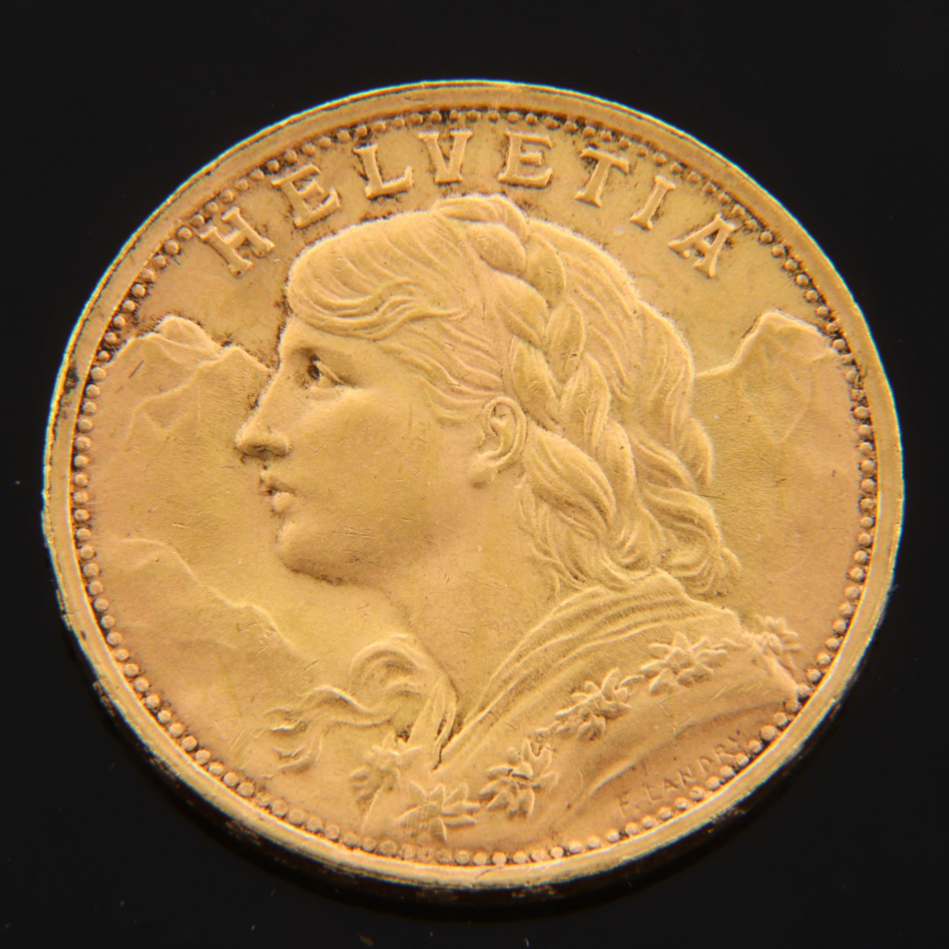 Goldmünze - 20 Franken