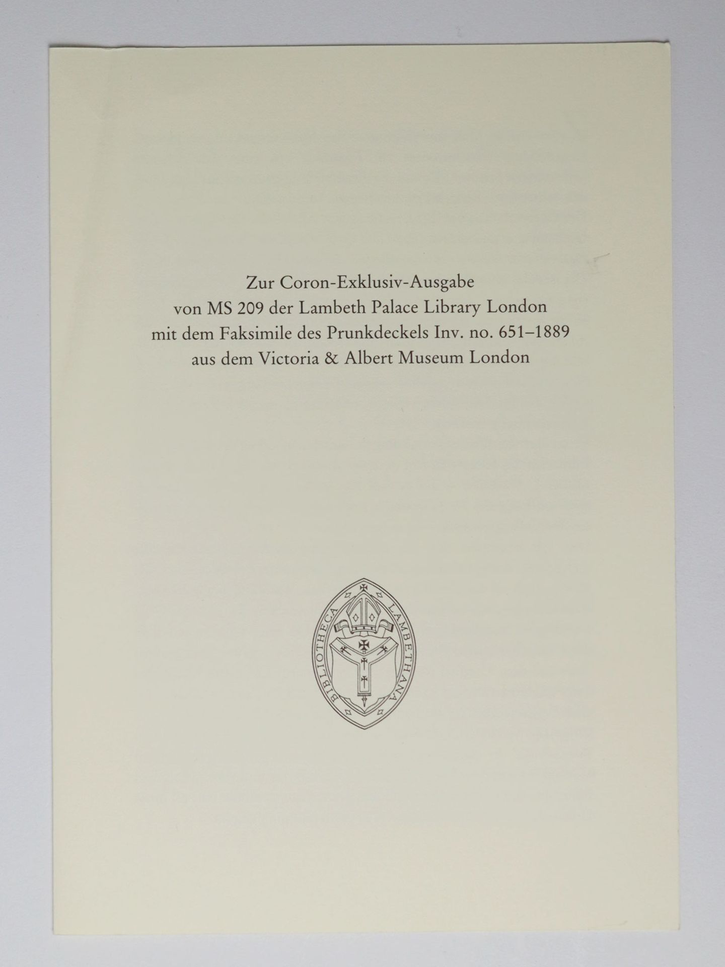 Das Gebetbuch Kurfürst Maximilians I. von Bayern, m. Originalrechnung - Image 25 of 26