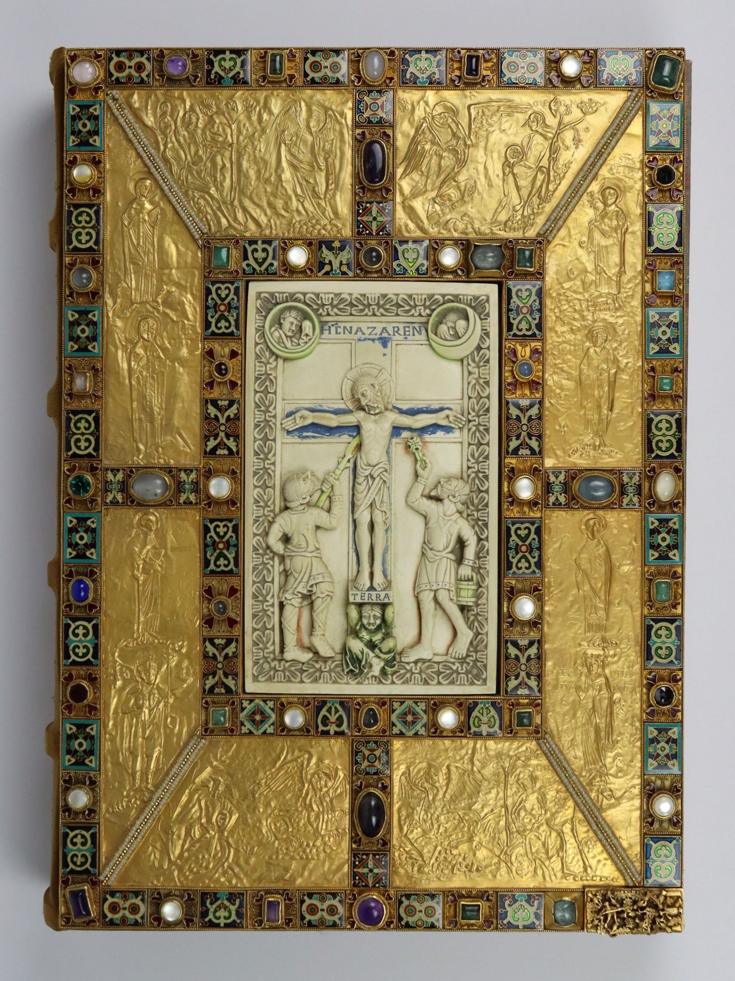 Das Goldene Evangelienbuch von Echternach, mit Unterlagen u. Rechnung - Image 6 of 22