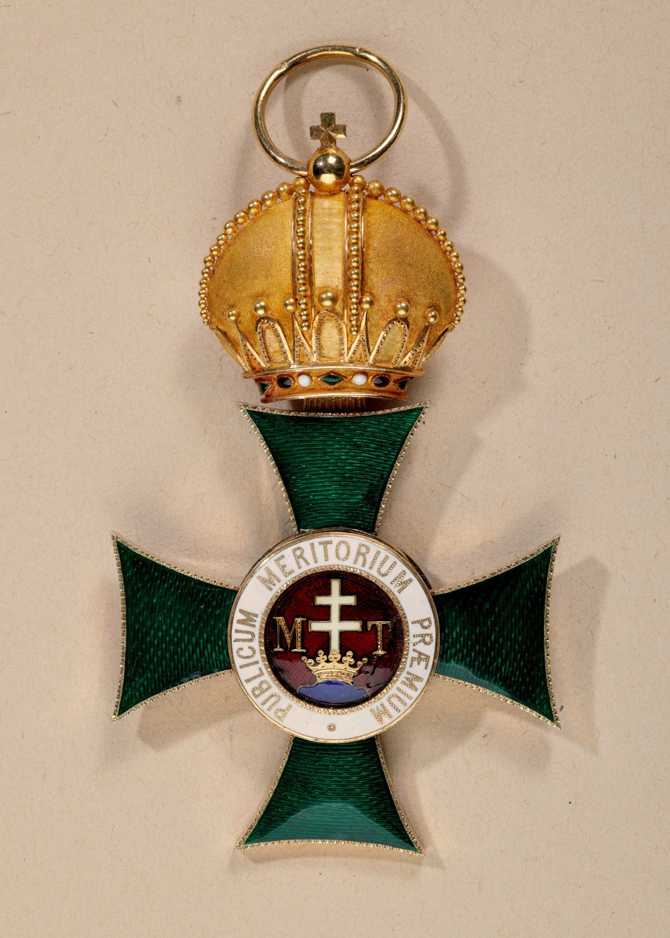 Schwarzburg Rudolstadt : Fürstlich Schwarzburgisches Ehrenkreuz: Ehrenkreuz 1. Klasse mit Krone,... - Bild 5 aus 23