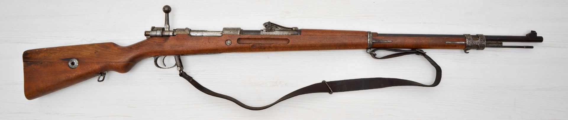 Erlaubnispflichtige Waffen : Gewehr 98 der Firma SPANDAU aus dem Jahre 1914 mit Visiersockel für... - Bild 3 aus 3