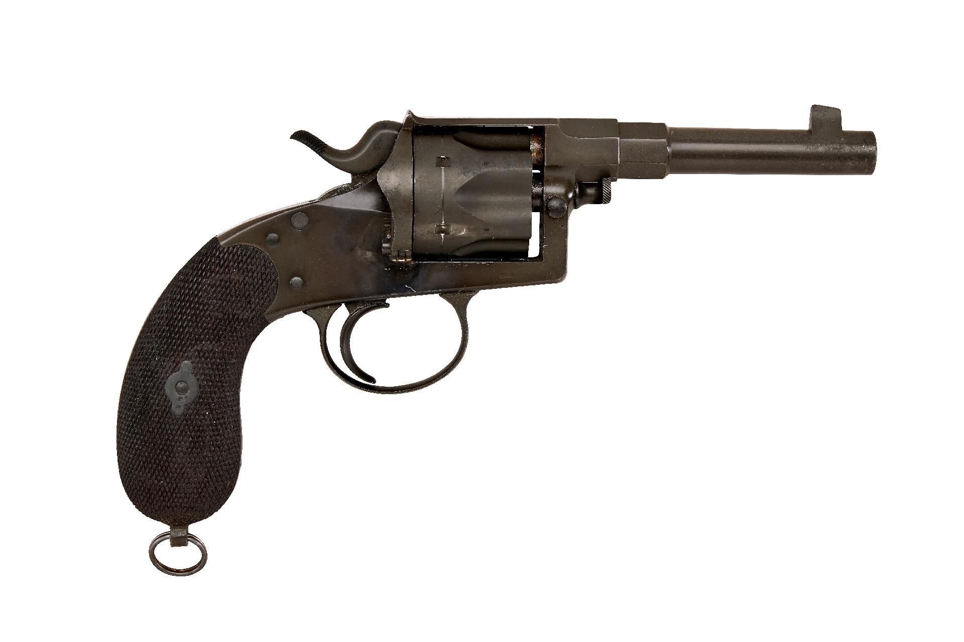 Erlaubnispflichtige Waffen : Revolver M 83 in Offiziersausführung. Seriennummer: 384 s (nummerng...