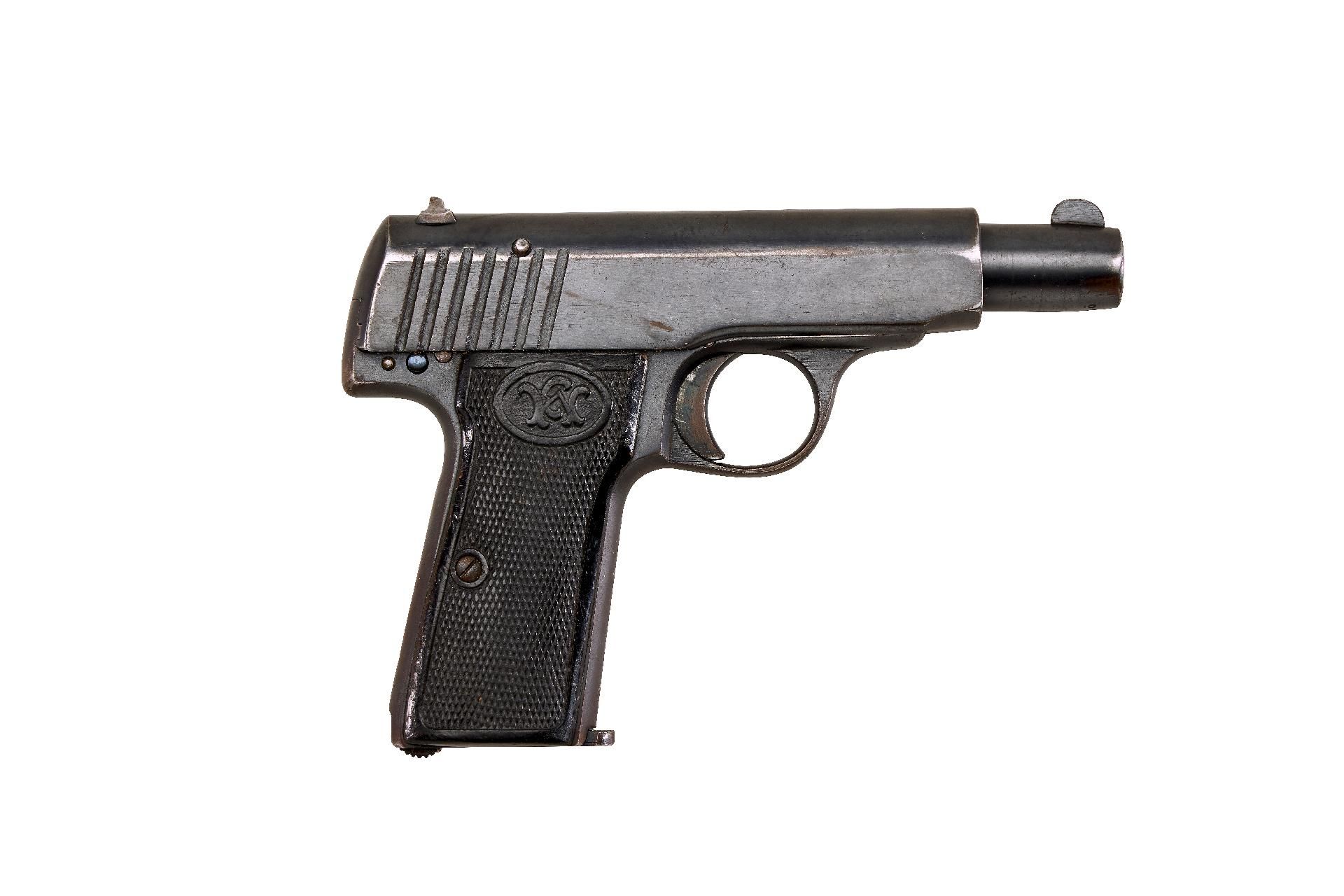 Erlaubnispflichtige Waffen : Pistole Walther Mod. 4 Seriennummer.: 96998 Kal.: 7,65mm Browning. - Bild 2 aus 2