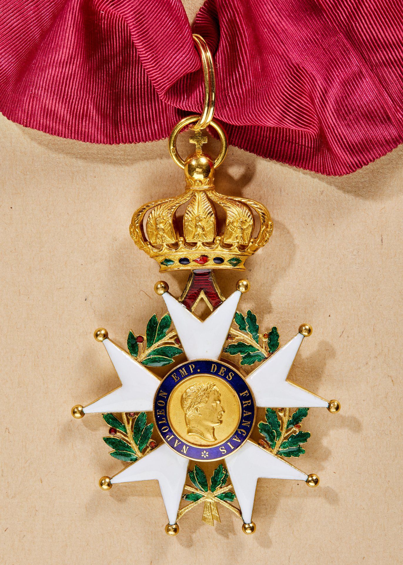 Frankreich : Orden der Ehrenlegion - Kommandeurkreuz 2. Kaiserreich (1852-70).