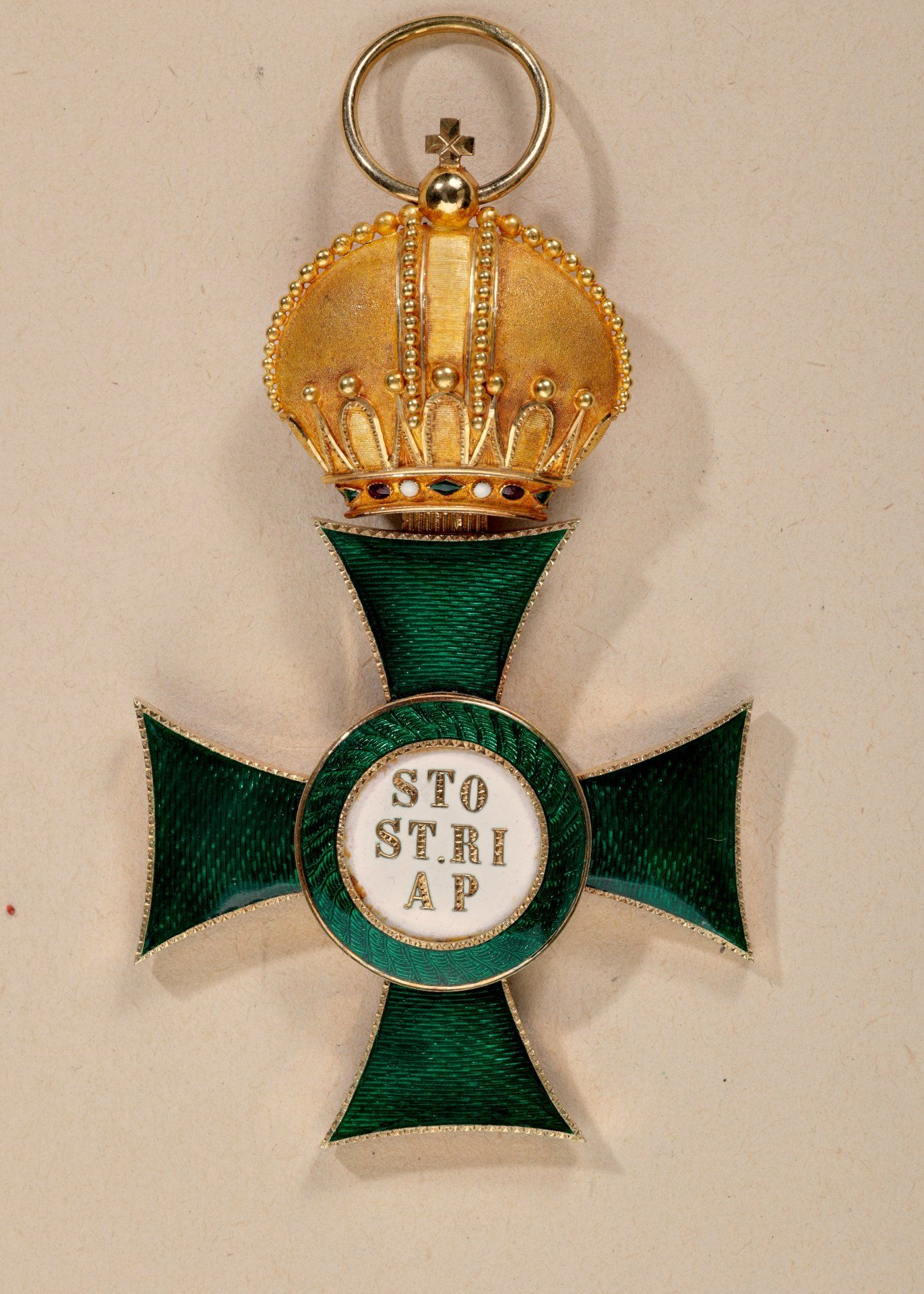 Schwarzburg Rudolstadt : Fürstlich Schwarzburgisches Ehrenkreuz: Ehrenkreuz 1. Klasse mit Krone,... - Bild 12 aus 23