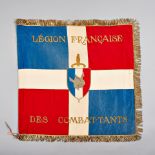Frankreich : Fahne der Légion Francais des Combattants - Section Communale de Saint Paul-en-For...