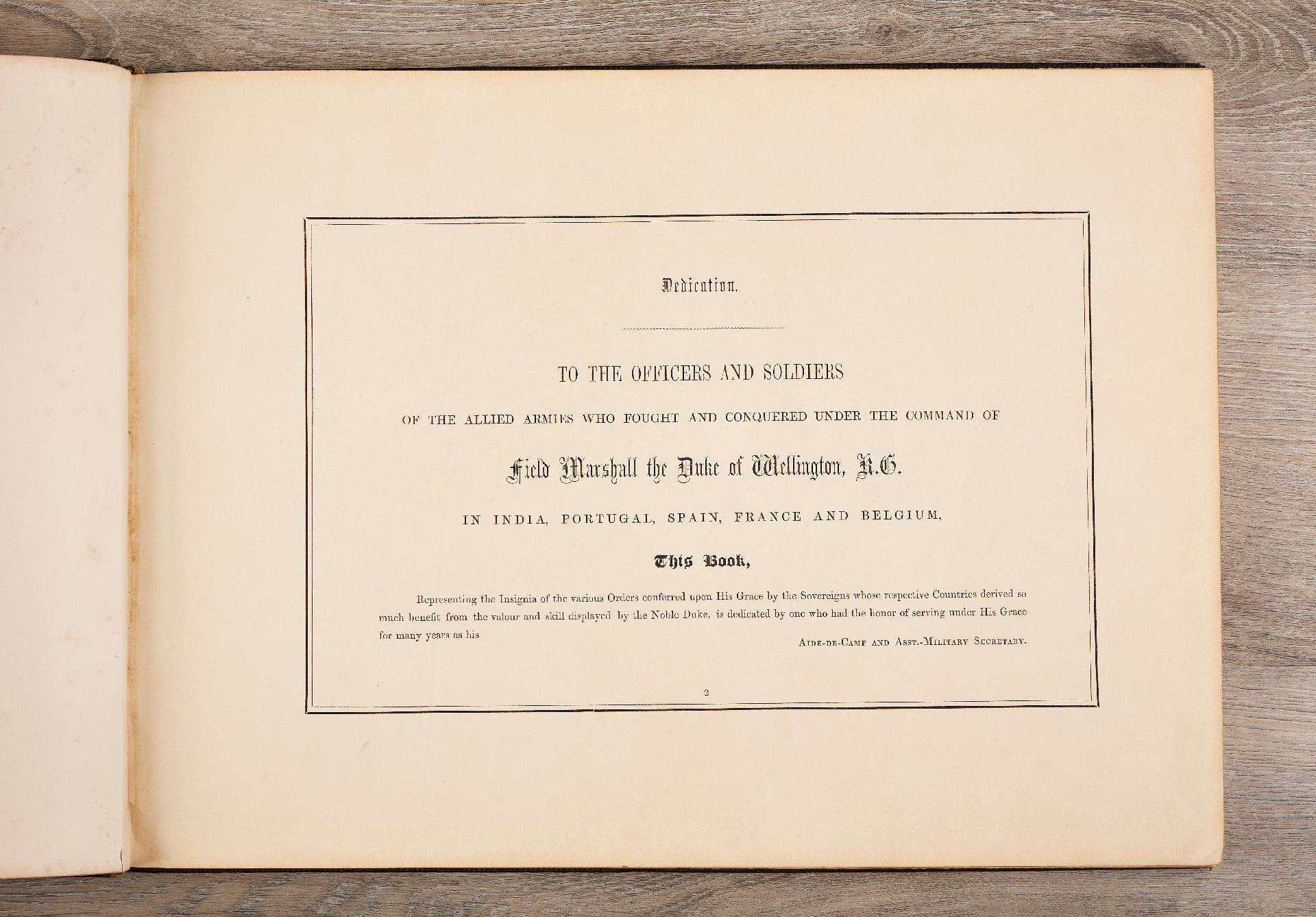 Grossbritannien : The Duke of Wellington's Orders of Knighthood. - Image 2 of 4