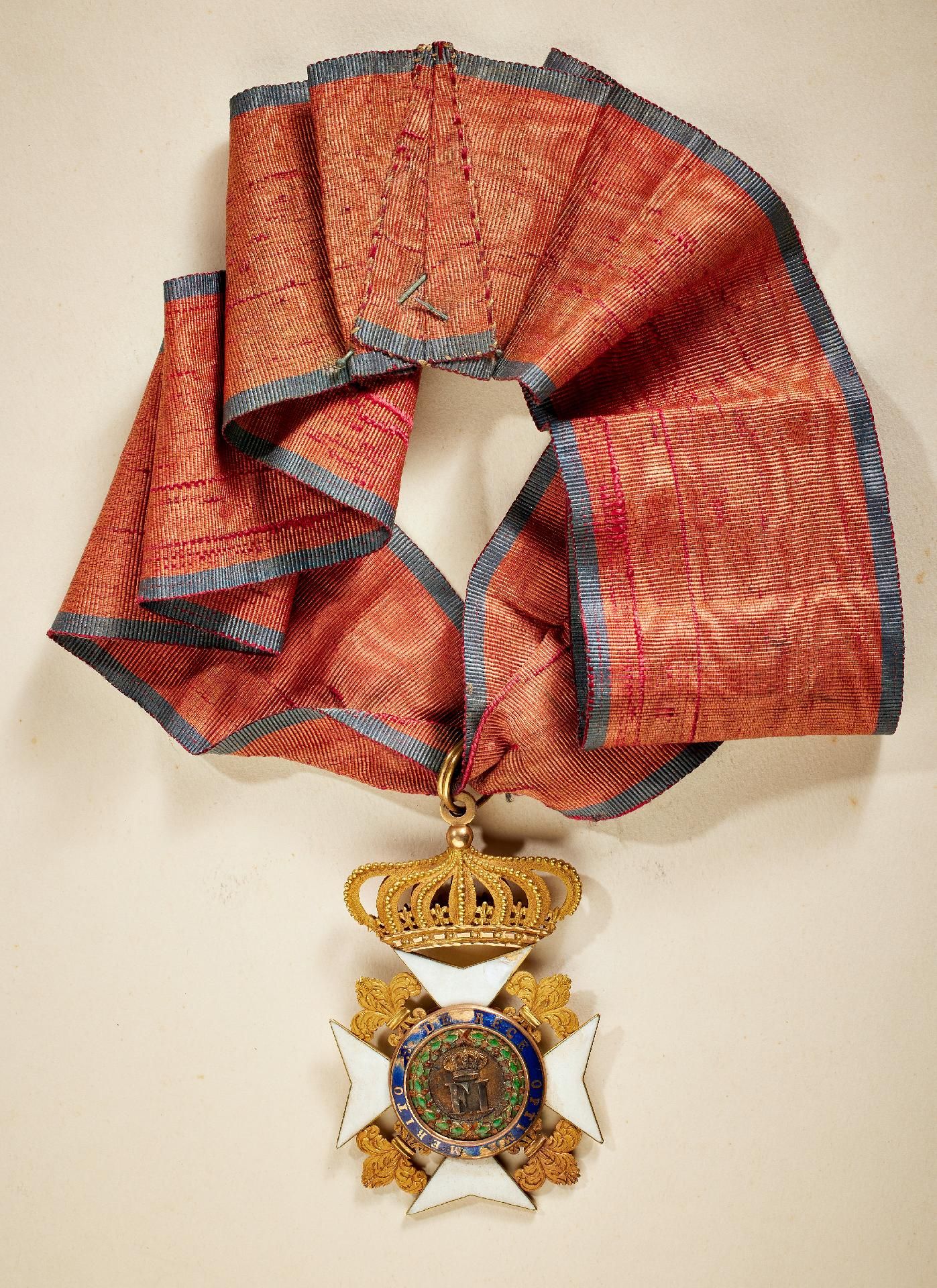 Königreich beider Sizilien : Orden Franz I. - Kommandeurkreuz.