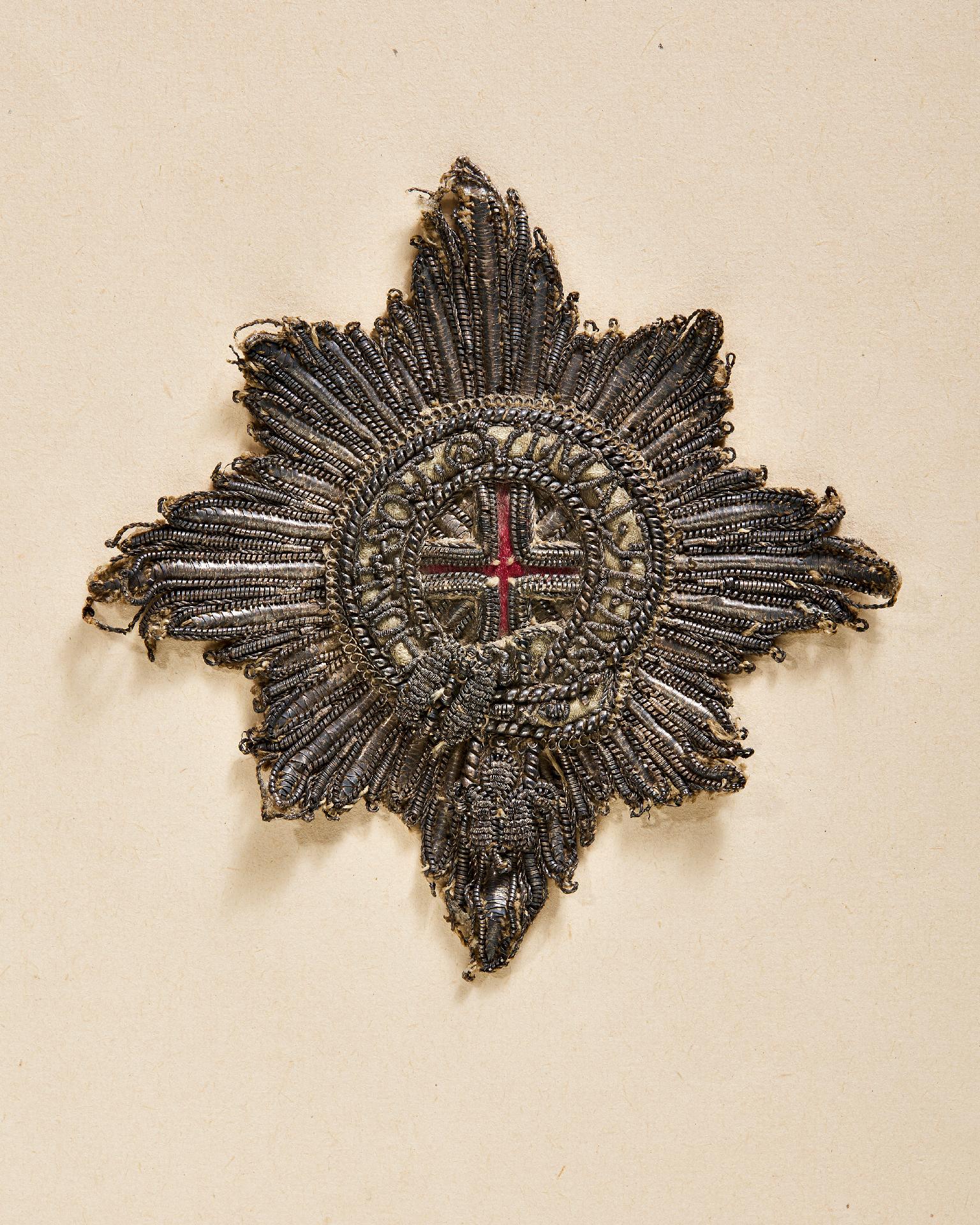 Grossbritannien : Großbritannien: Hosenbandorden (Order of the Garter): Gestickter Bruststern.