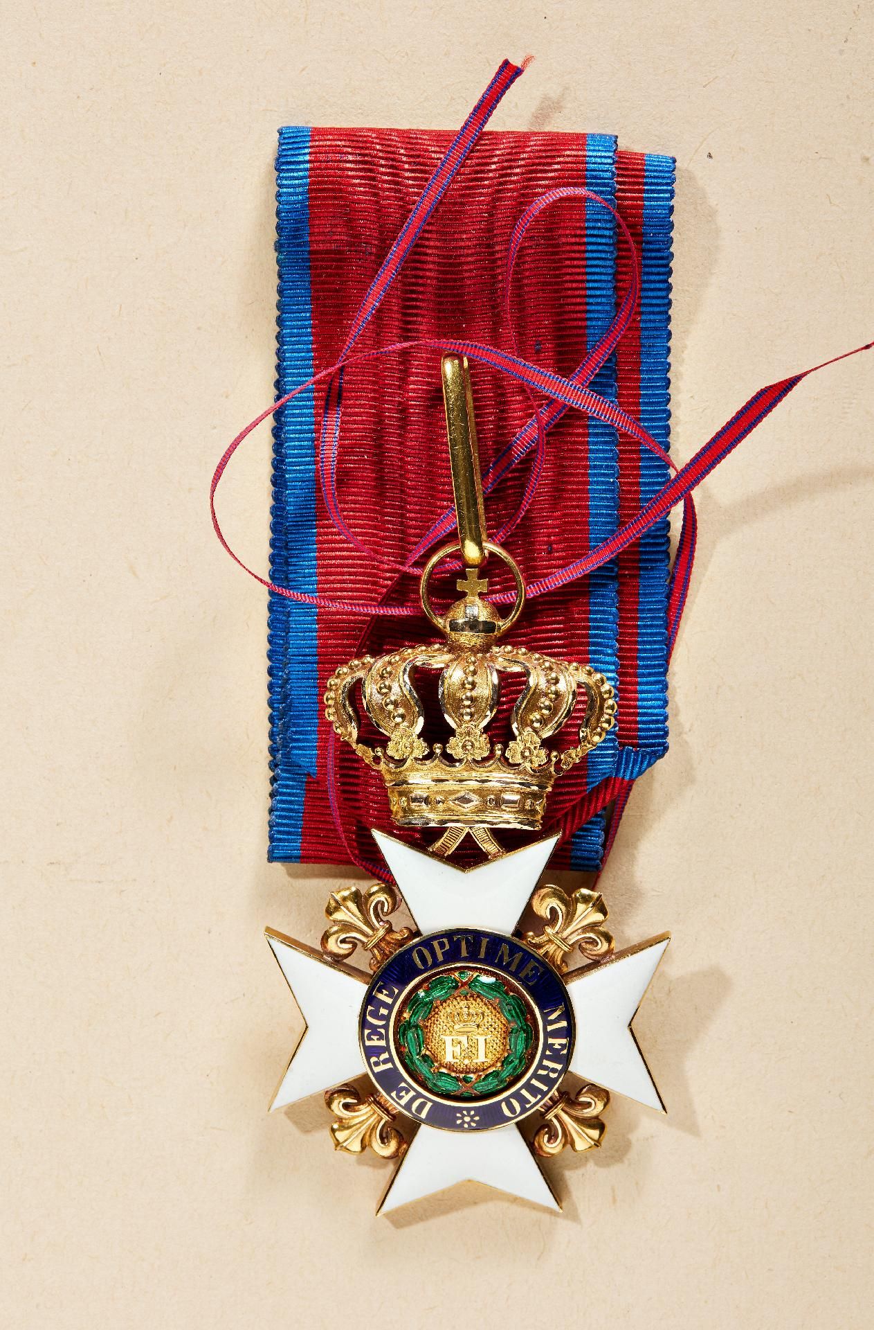 Königreich beider Sizilien : Sizilien: Orden König Franz I. 1829-1860. Kommandeurkreuz.