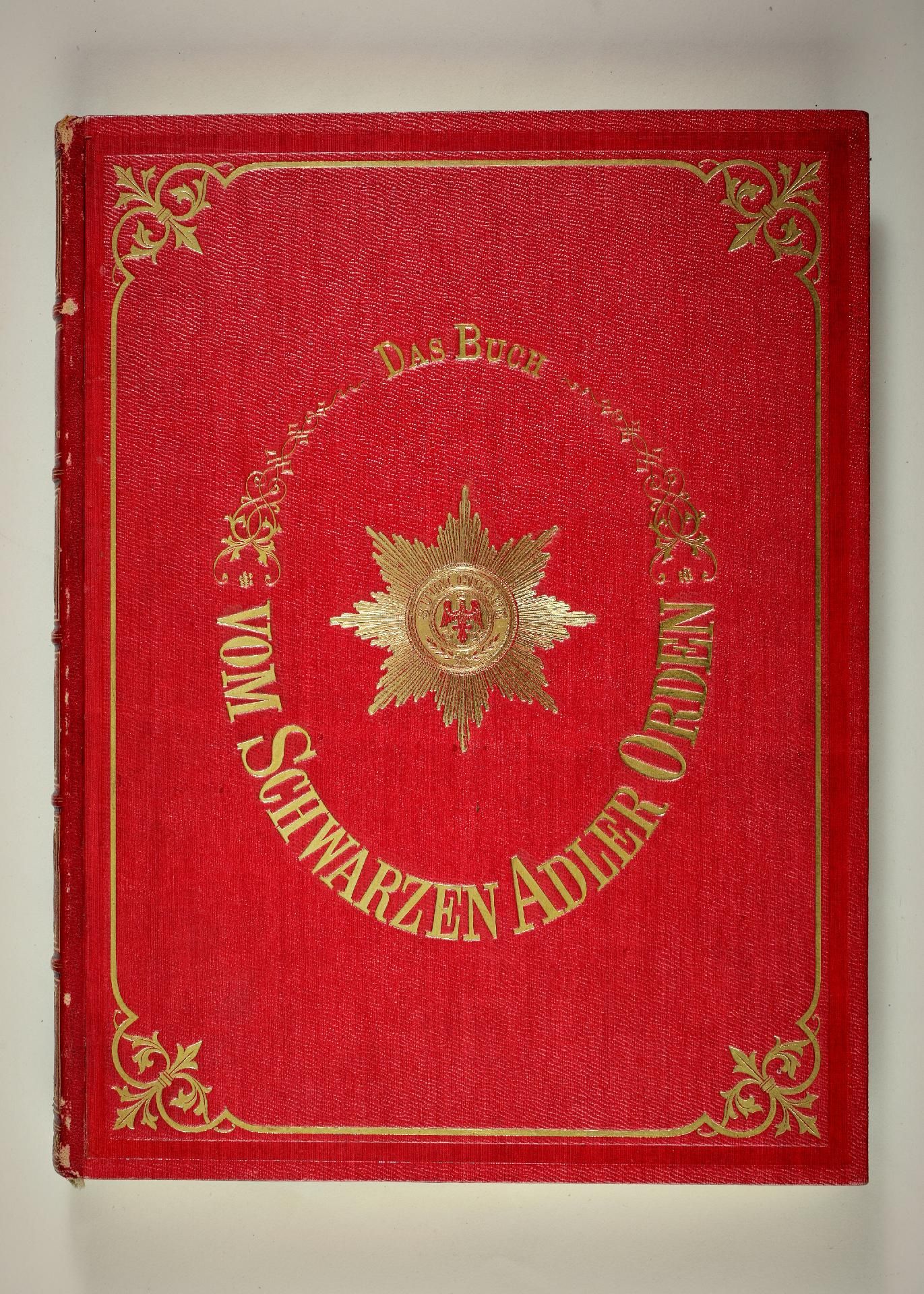 Preußen : L. Schneider - Das Buch vom Schwarzen Adler Orden, Berlin 1870. - Image 2 of 3