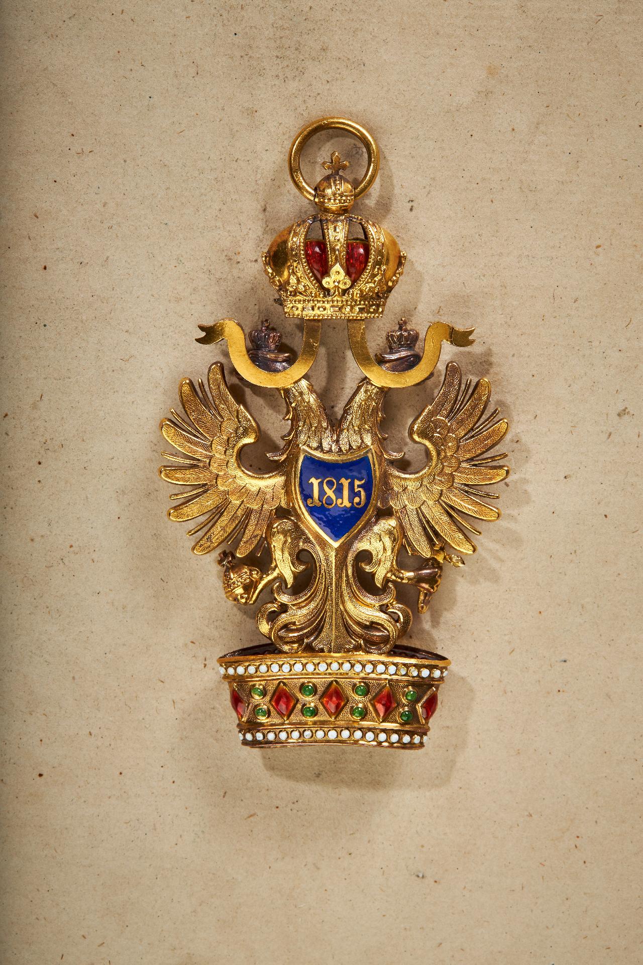 Österreich : Orden der Eisernen Krone - Ordenskollane in silbervergoldeter Ausführung aus der Ze... - Image 5 of 14