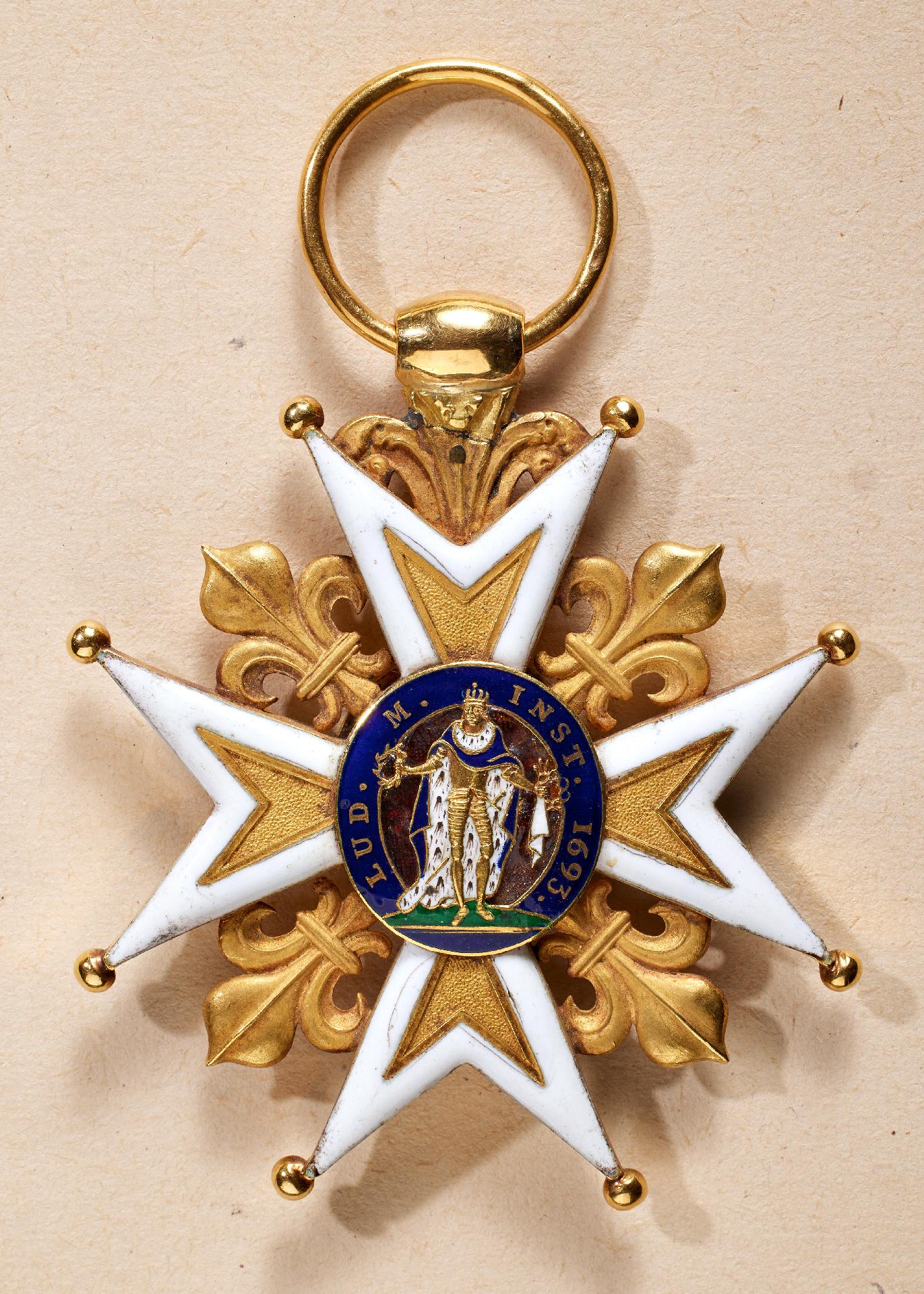 Frankreich : Frankreich: Ordre de Saint Louis - Kommandeurkreuz.