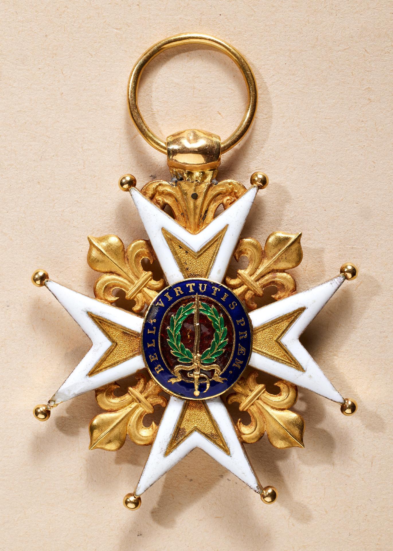 Frankreich : Frankreich: Ordre de Saint Louis - Kommandeurkreuz. - Image 2 of 2