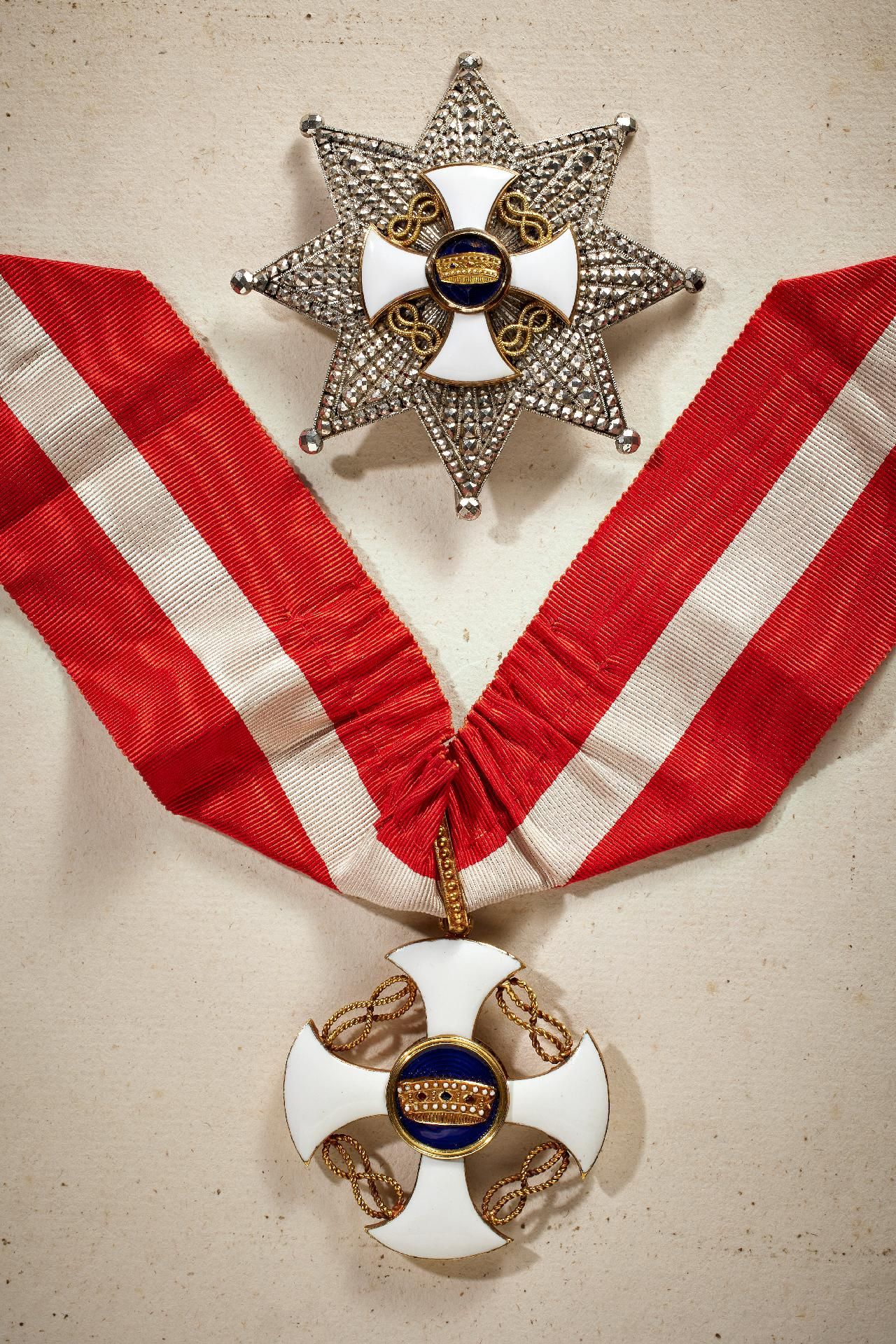 Italien : Order of the Crown of Italy.