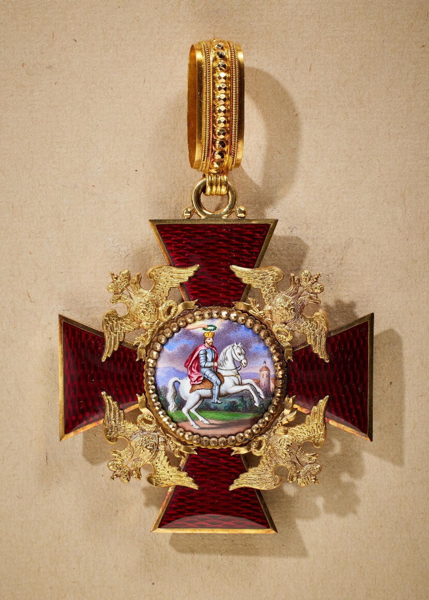 Russland/Zarenreich : Rußland: St. Alexander Newski - Orden. - Bild 4 aus 5