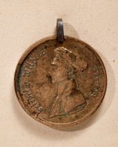 Braunschweig : Herzogtum Braunschweig, Waterloo-Medaille 1815.