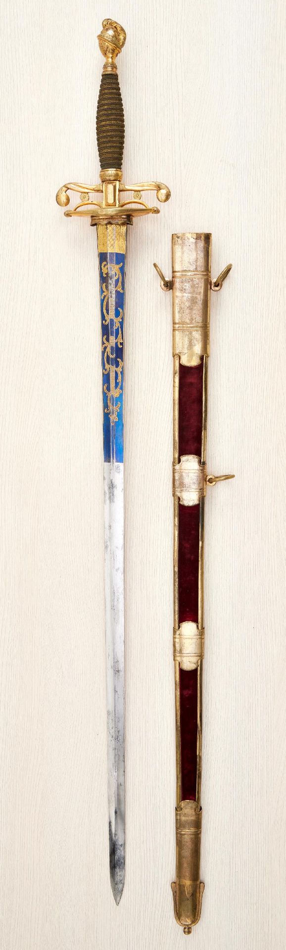 Frankreich : Schwert zur kleinen Uniform (Glaive de Petit Apparat), für einem Mitglied des Direk... - Bild 10 aus 11