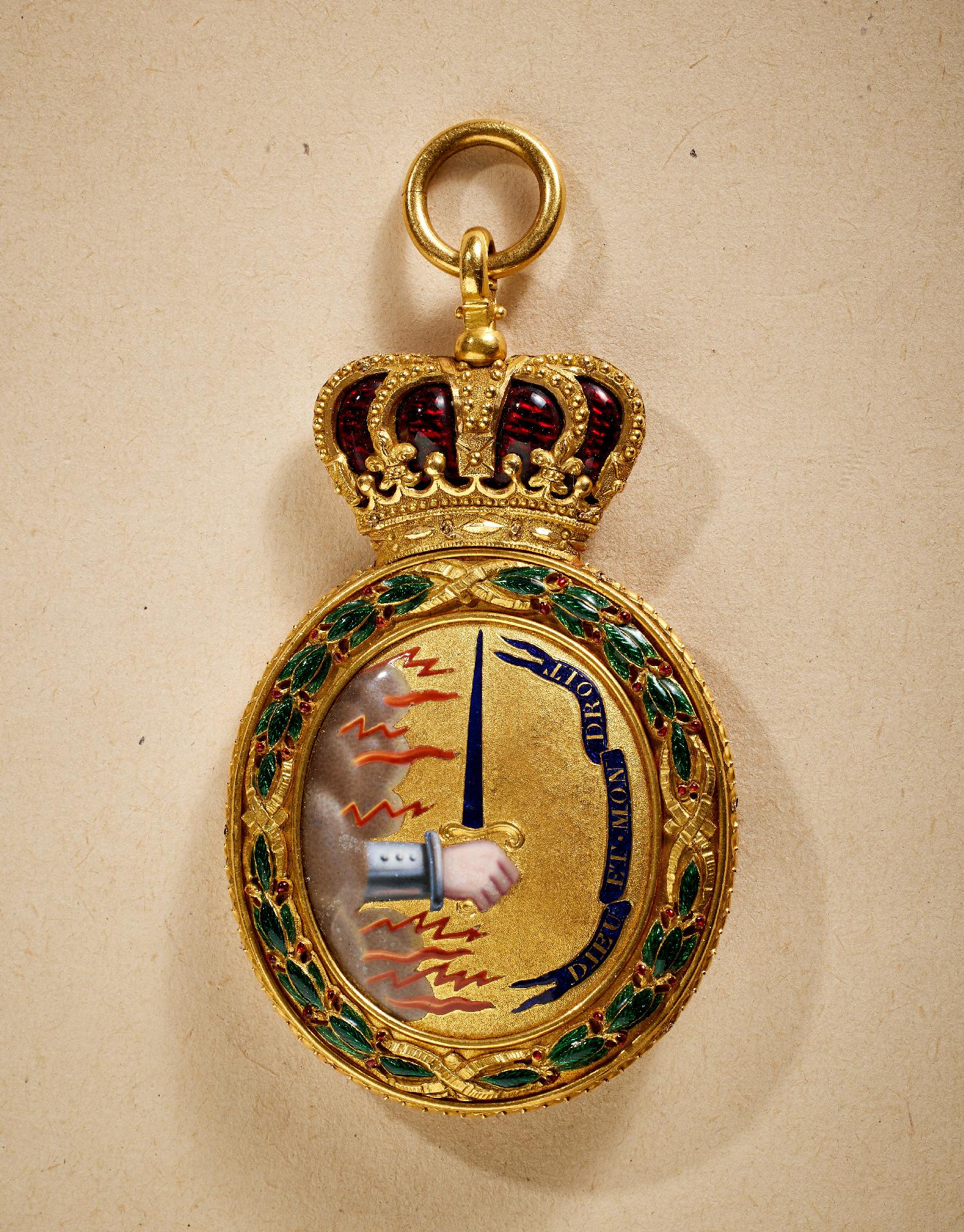 Grossbritannien : Geschenkdekoration des Prinzregenten (König Georg IV.) von Großbritannien.