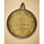 Italien : Französische Revolution (Italien): Medaille "Departimento del Mincio / La Polizia di M...