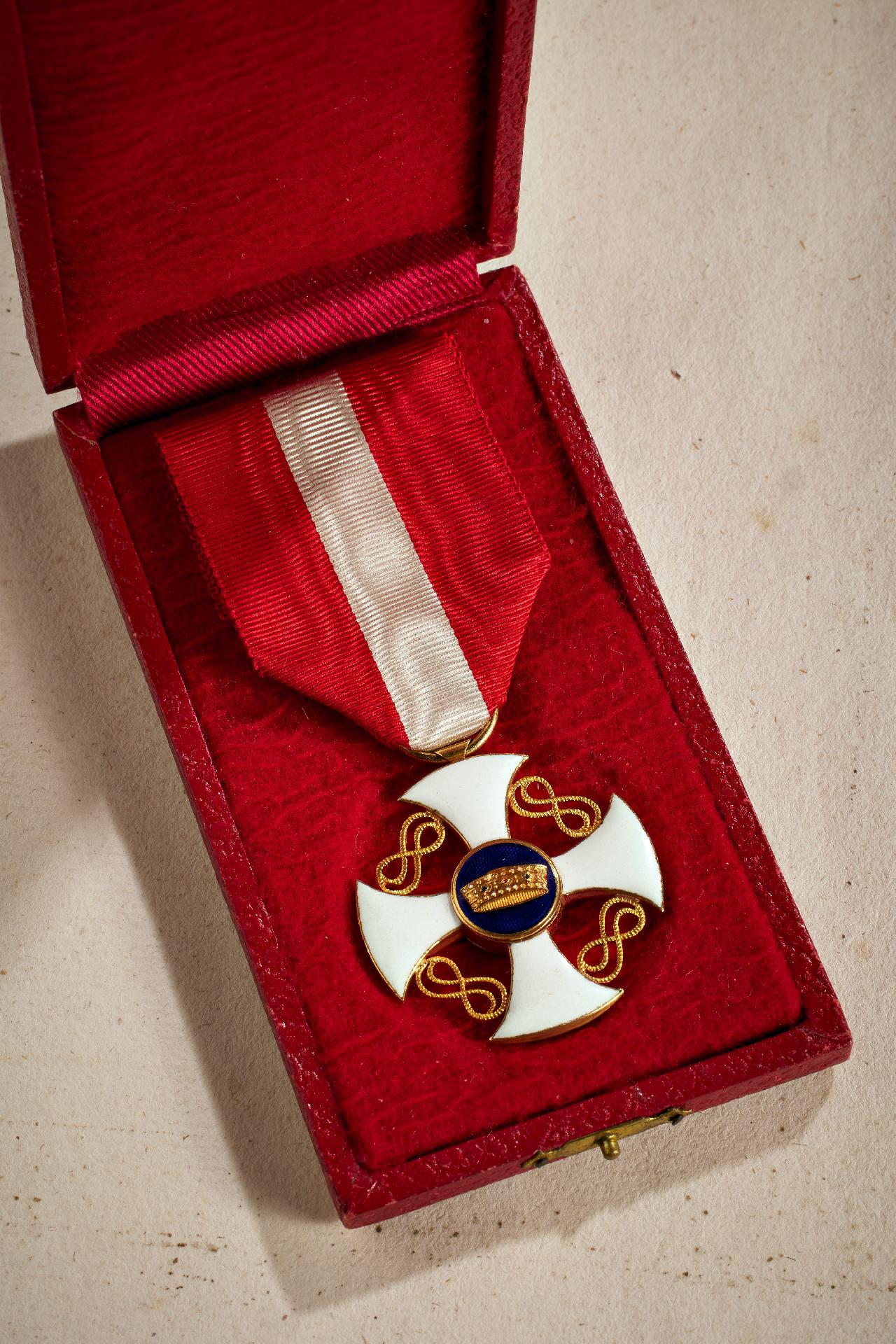 Italien : Orden der Krone von Italien: Ritterkreuz.