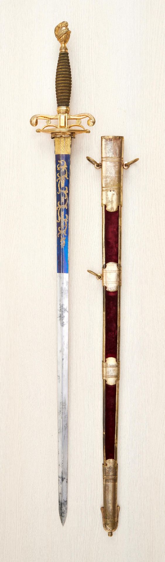 Frankreich : Schwert zur kleinen Uniform (Glaive de Petit Apparat), für einem Mitglied des Direk... - Bild 9 aus 11