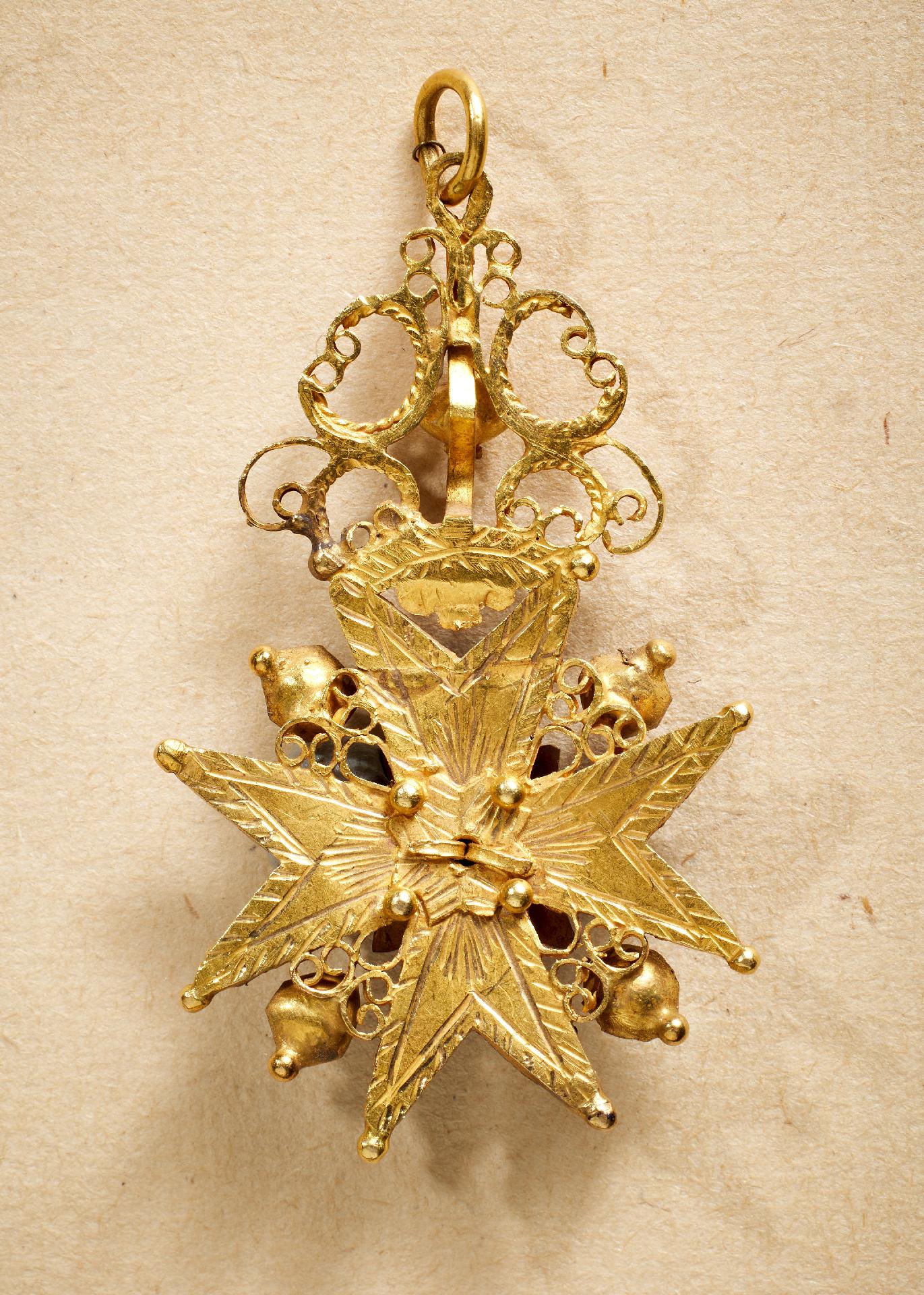 Souveräner Malteser Ritterorden : Malteser Orden: Ordenskreuz in Brillanten. - Image 2 of 2