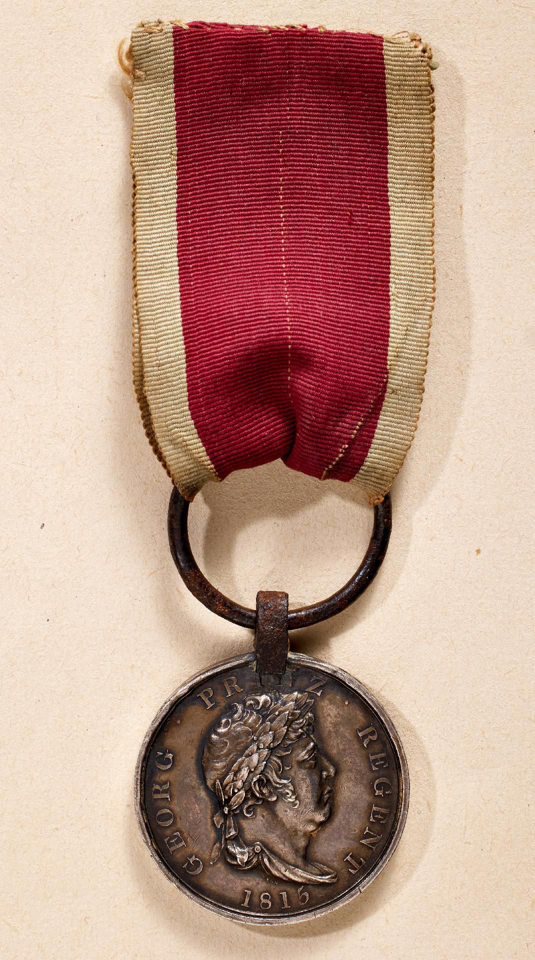 Hannover : Königreich Hannover, Waterloo-Medaille 1815.