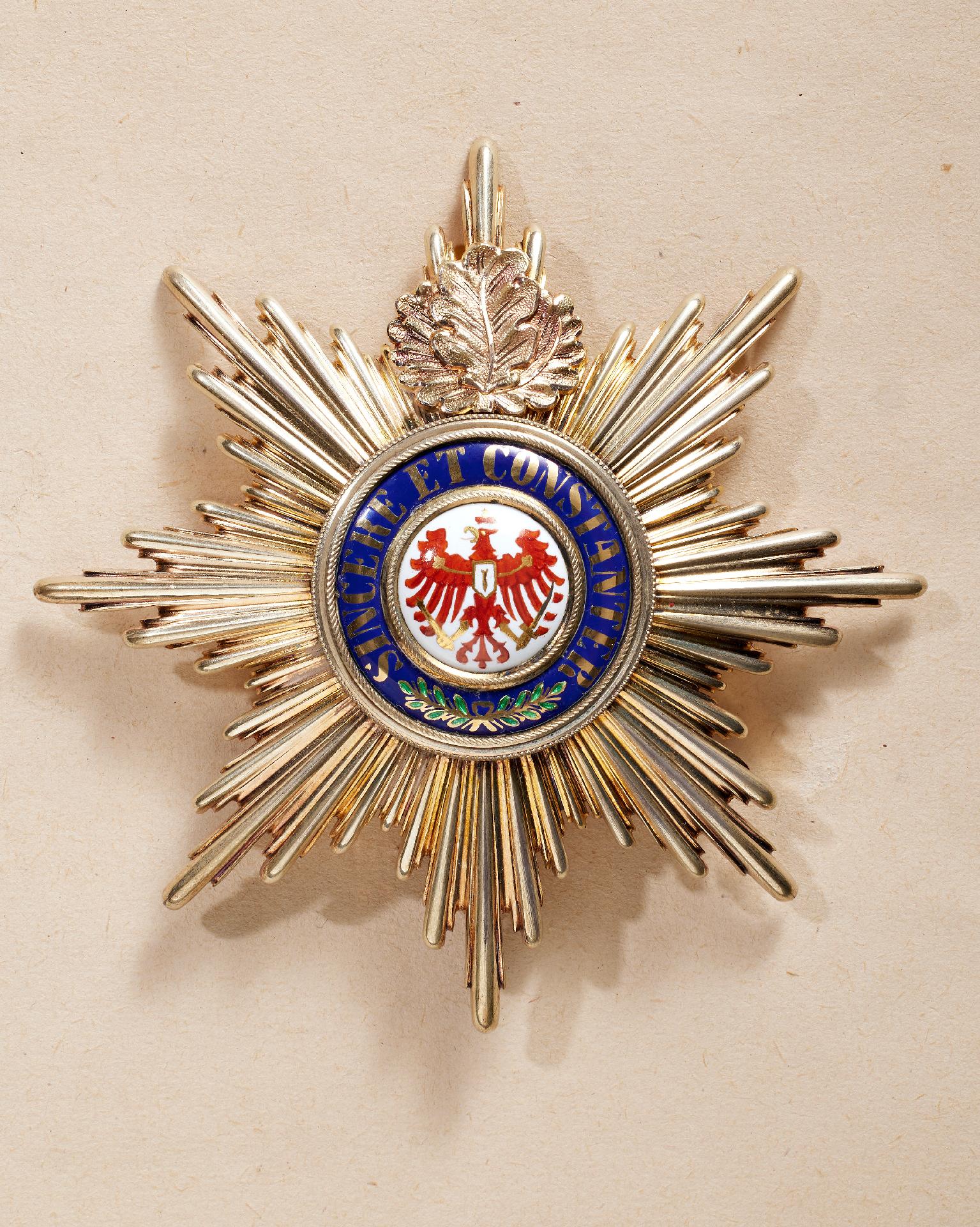 Preußen : Königreich Preußen: Roter Adler Orden - Großkreuzsatz mit Krone und Eichenlaub. - Image 5 of 6