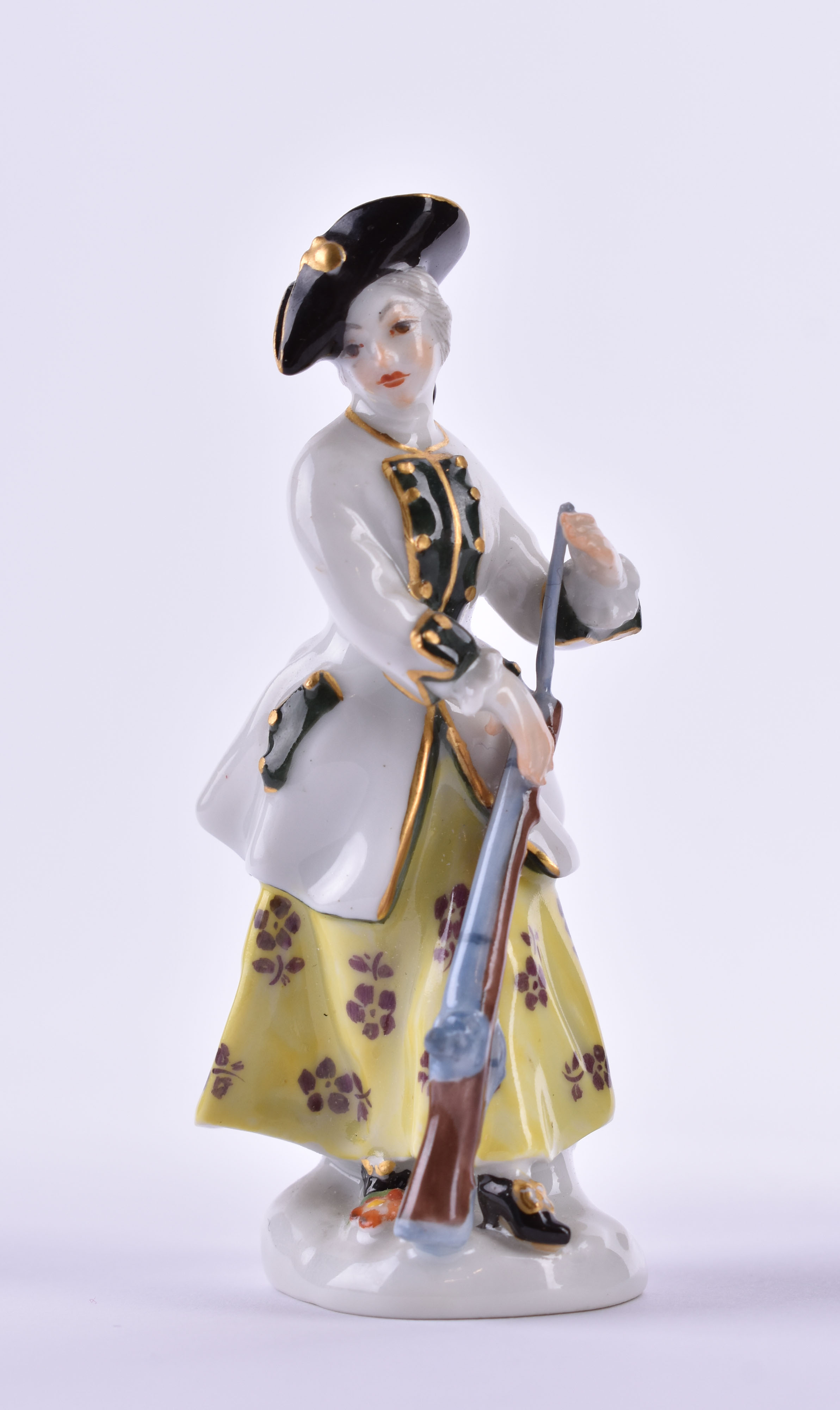 Figure huntress Meissen 