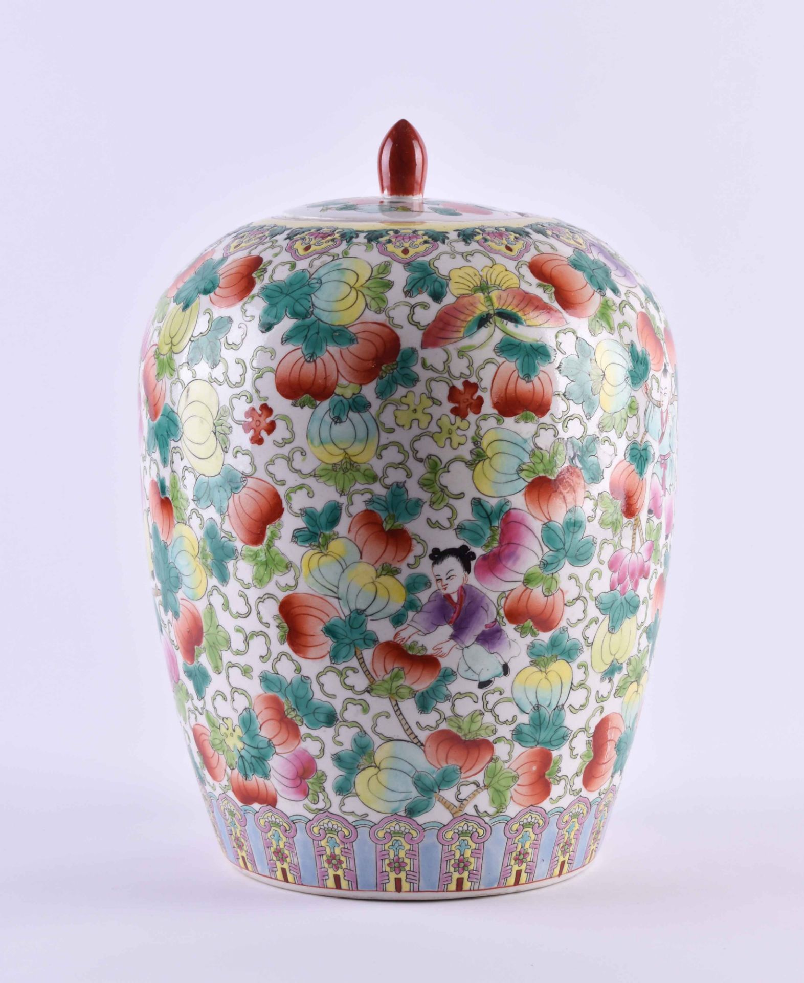 Lidded vessel China 19th /20th century - Image 3 of 6