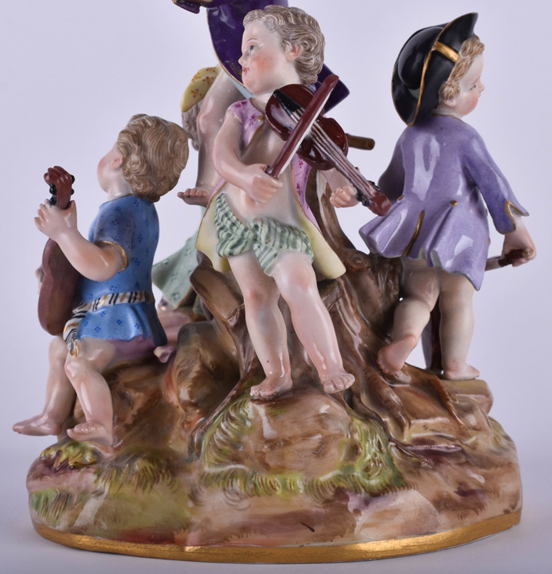 Figurengruppe Meissen 19. Jhd. - Bild 5 aus 6