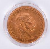100 Kronen Österreich Gold