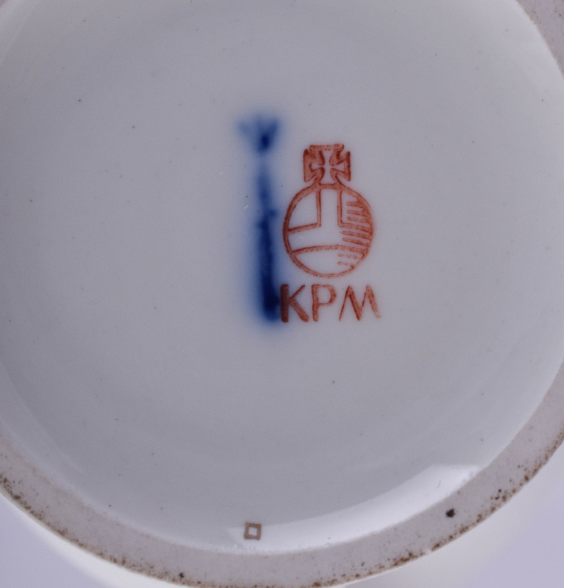 Tasse und Untertasse KPM um 1900 - Bild 4 aus 4