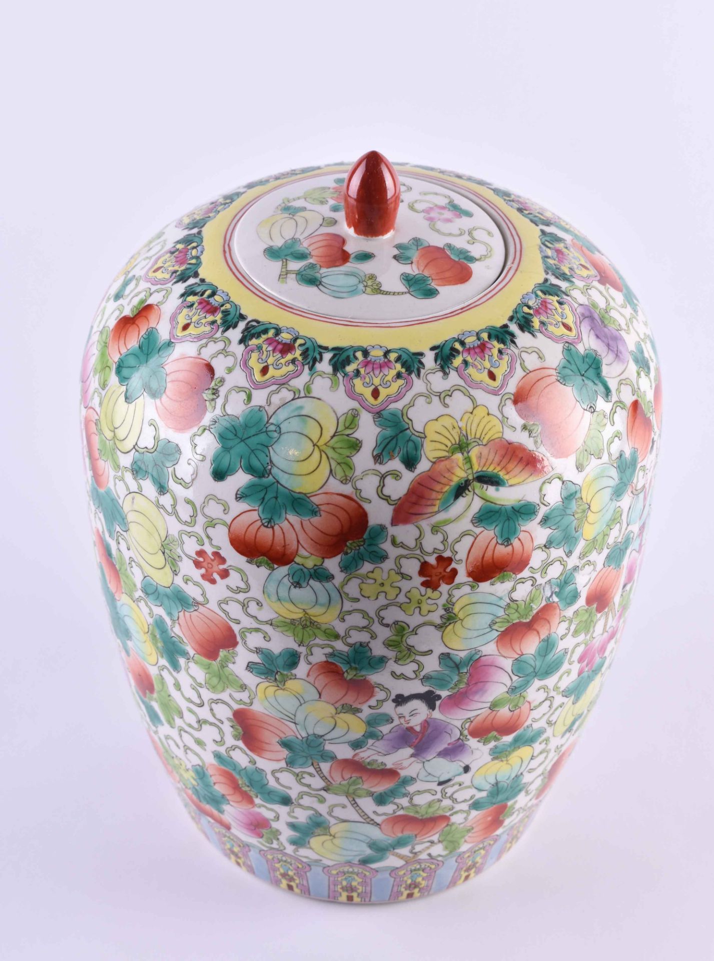 Lidded vessel China 19th /20th century - Image 4 of 6