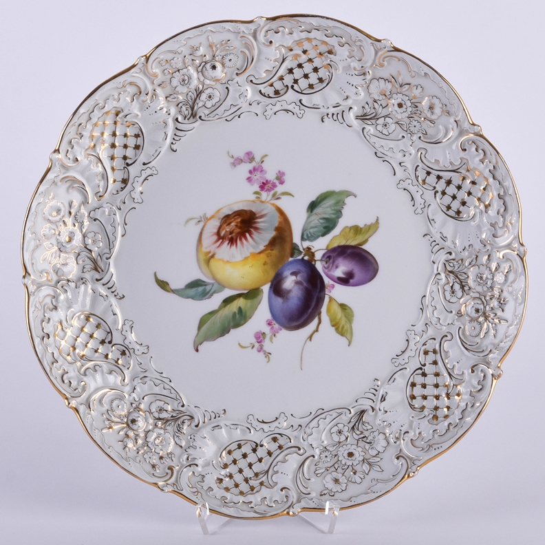 Pomp plate Meissen