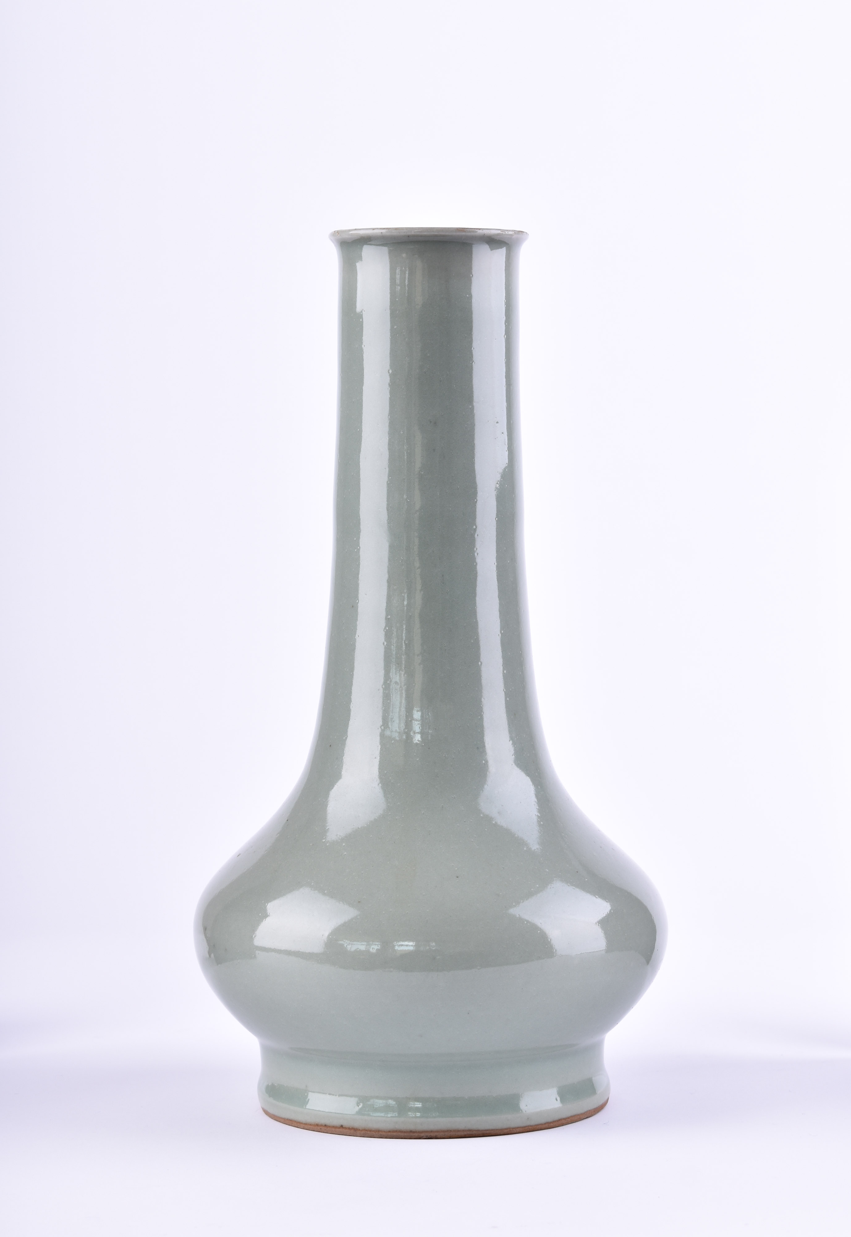 Celadon vase China Qing dynasty 17th / 18th century 