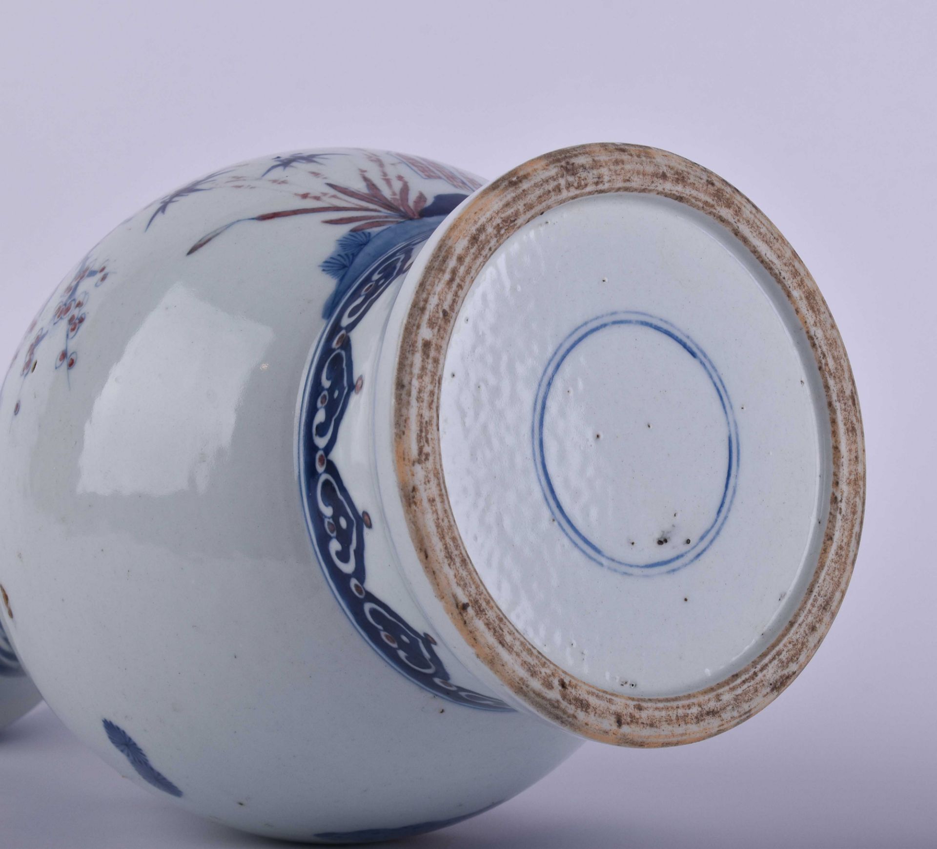 Vase China wohl  Qing Dynastie - Bild 7 aus 7