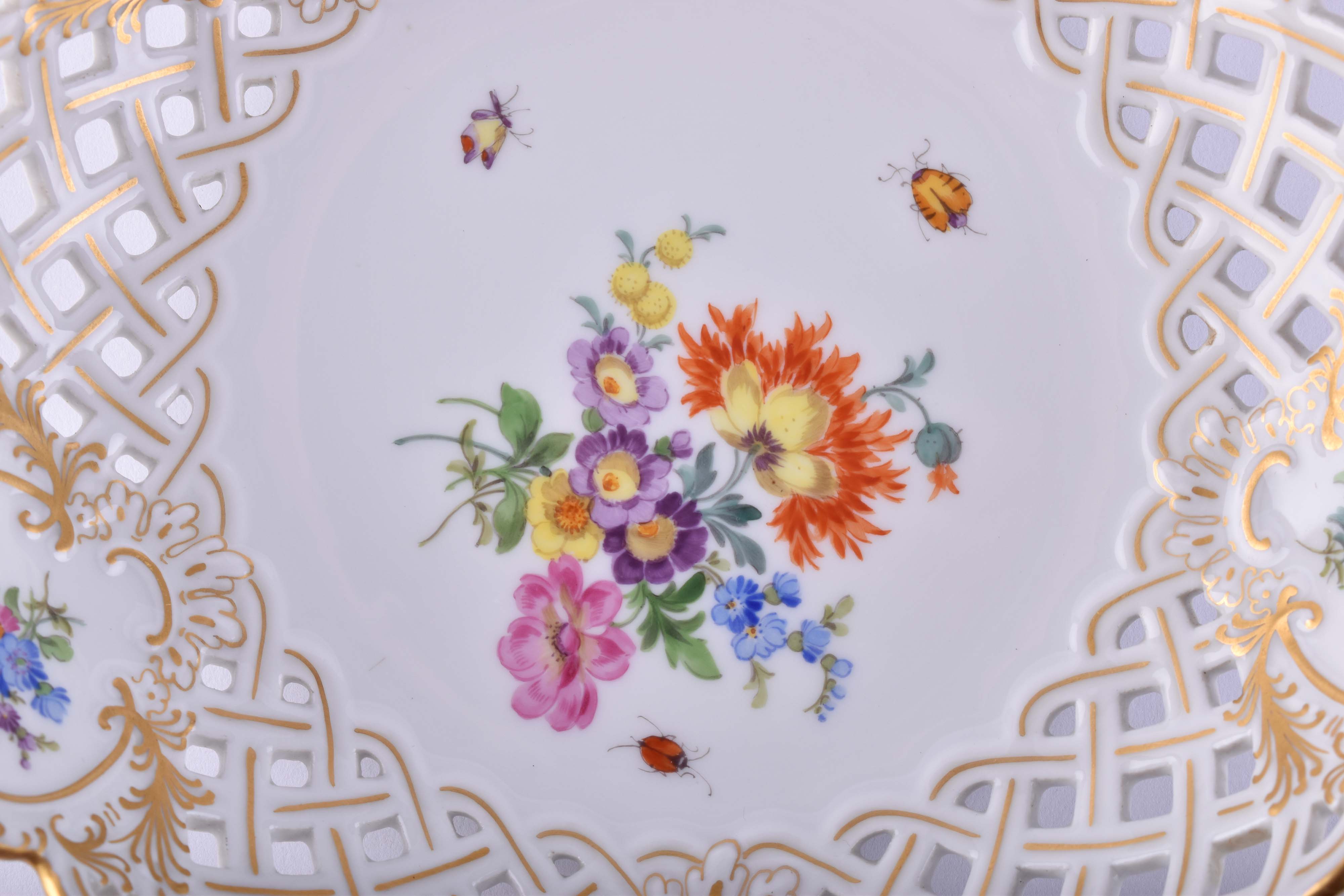 Bowl Meissen - Image 3 of 5