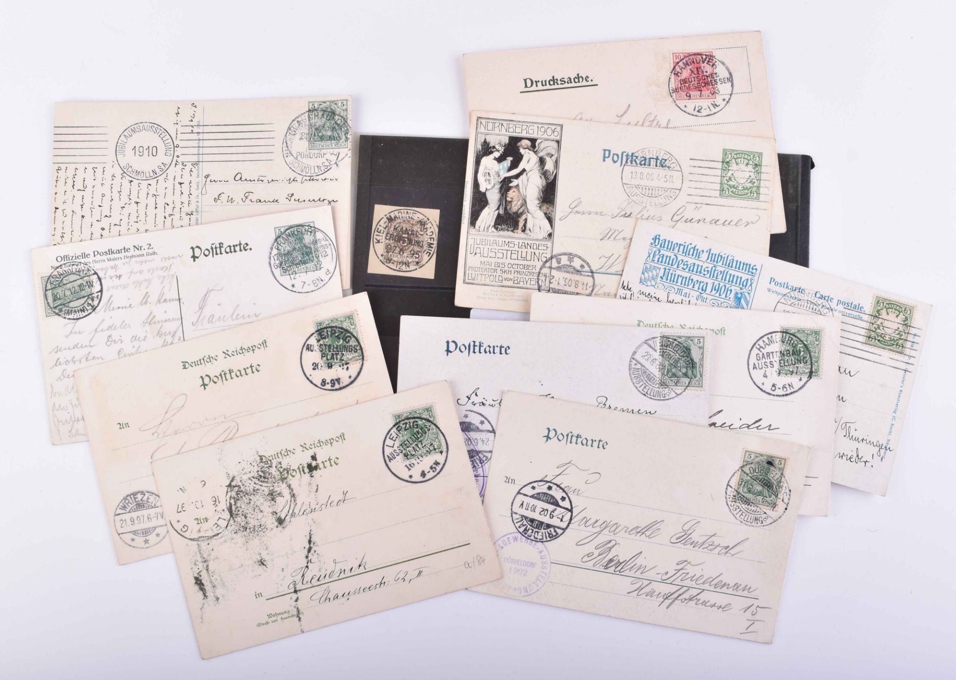 10 Postkarten 1897 -1912