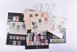 umfangreicher Posten Briefmarken West-Berlin